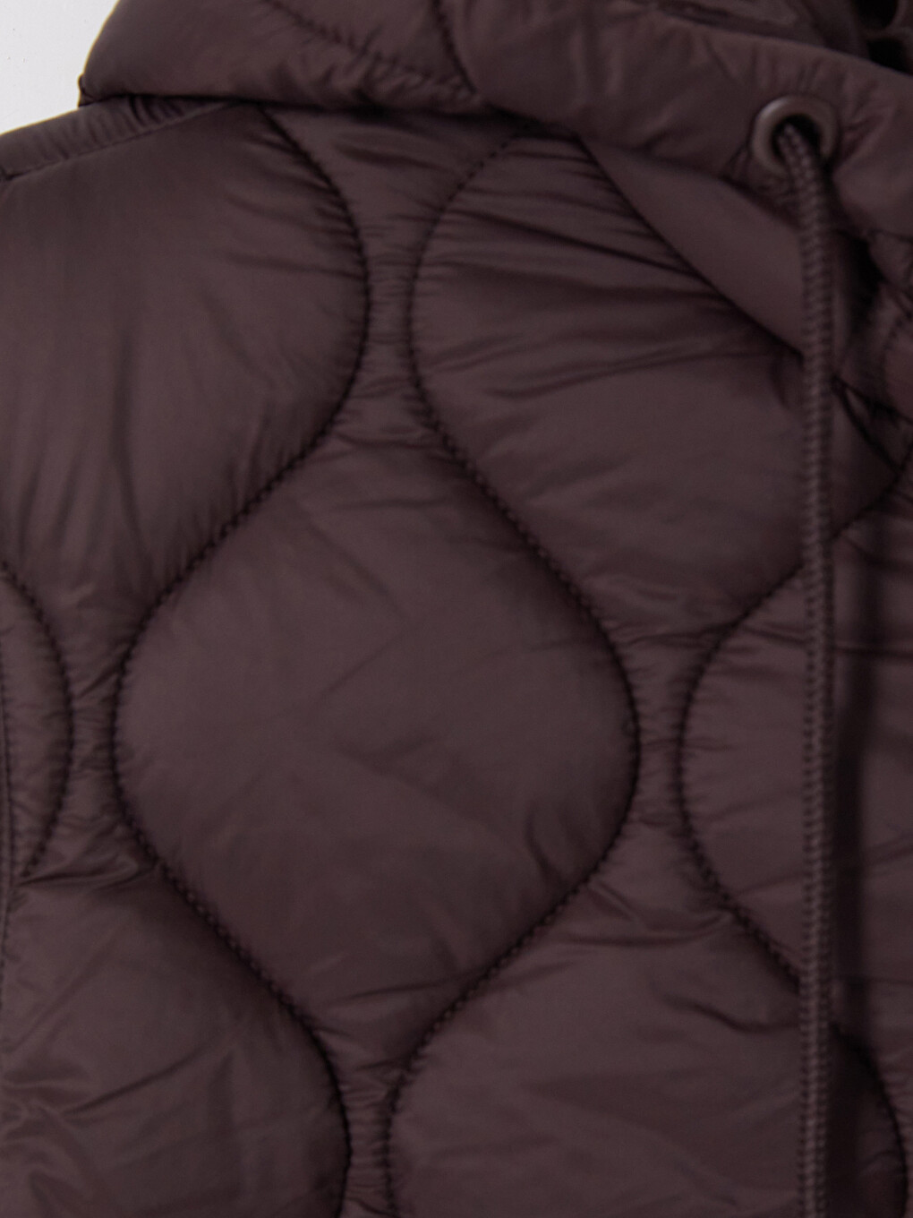 Hooded Quilted Women's Puffer Vest-2