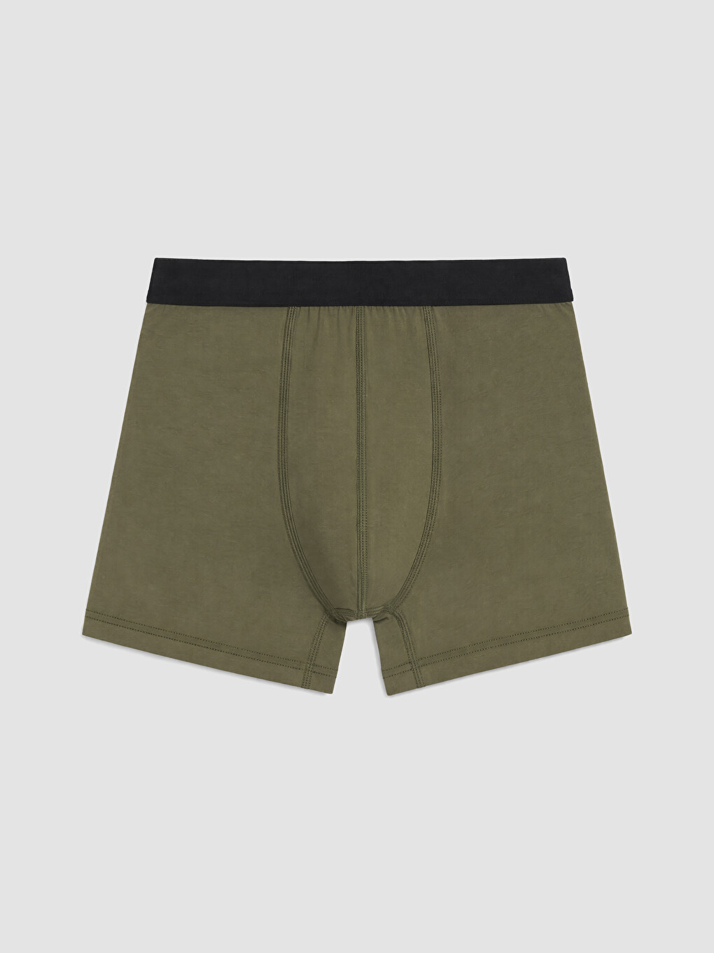 Karışık Pamuklu Esnek Erkek Boxer 3'lü Paket-3