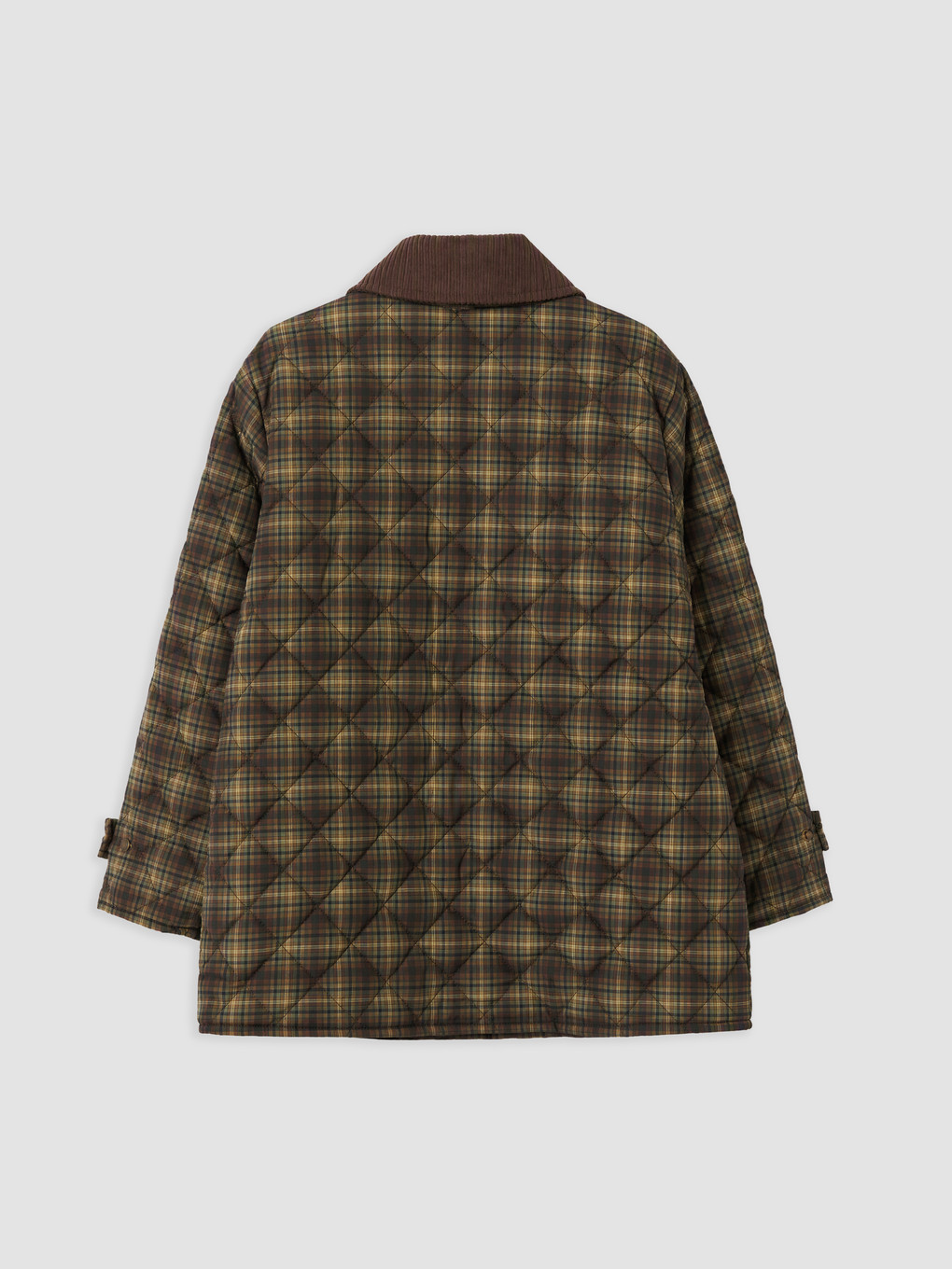 Woman Brown Coat-5