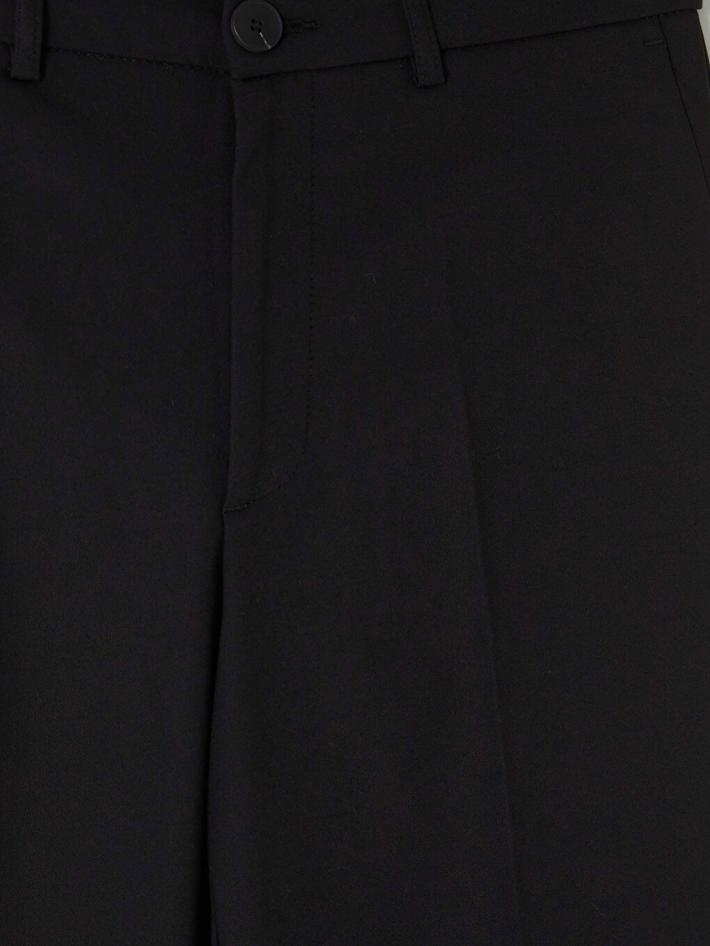 Siyah Regular Fit Kadın Pantolon-2