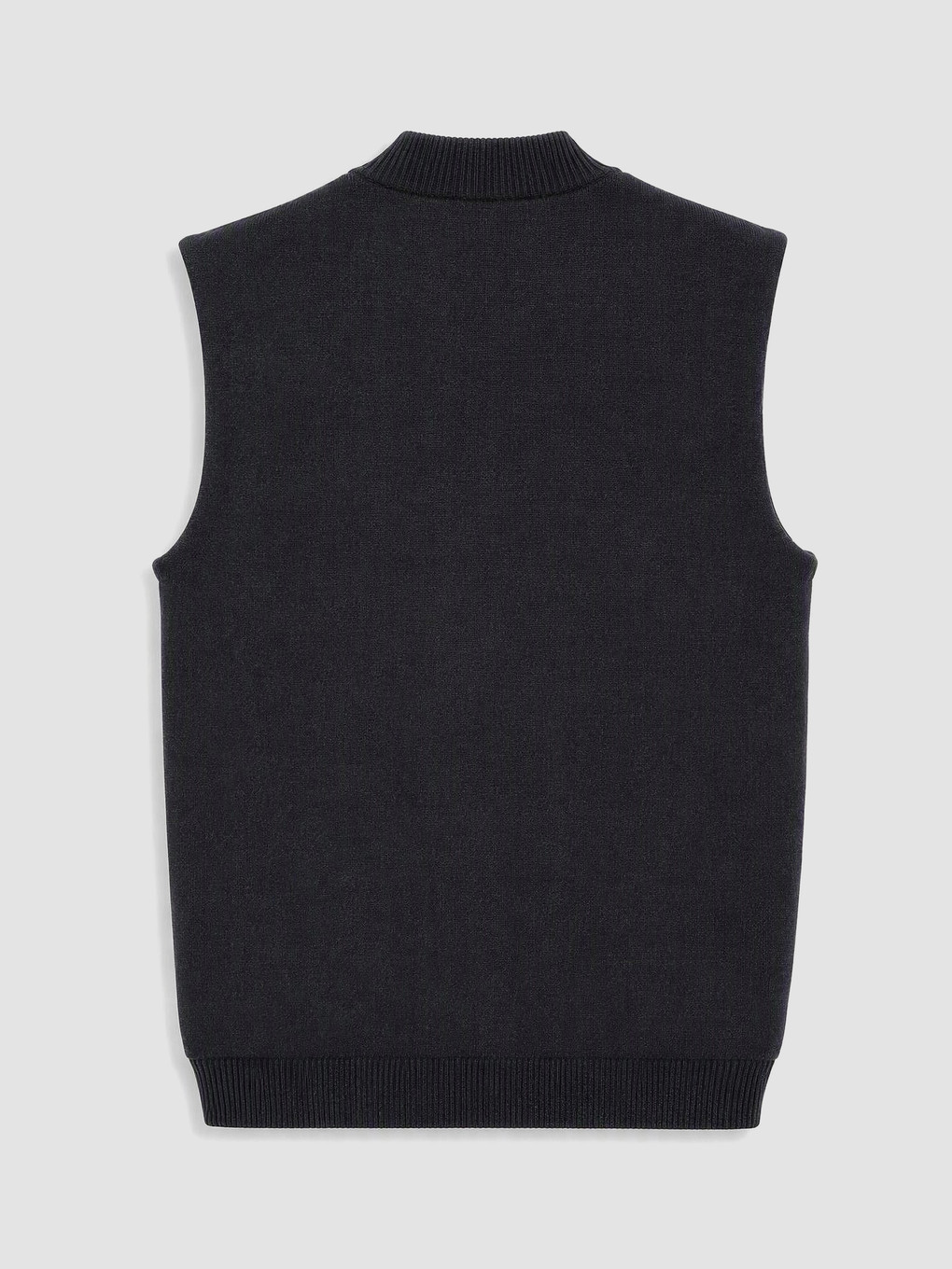 Lacivert Regular Fit Erkek Triko Yelek-2