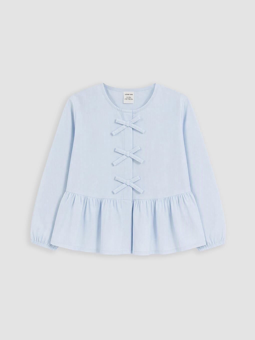 Girl Blue Shirt