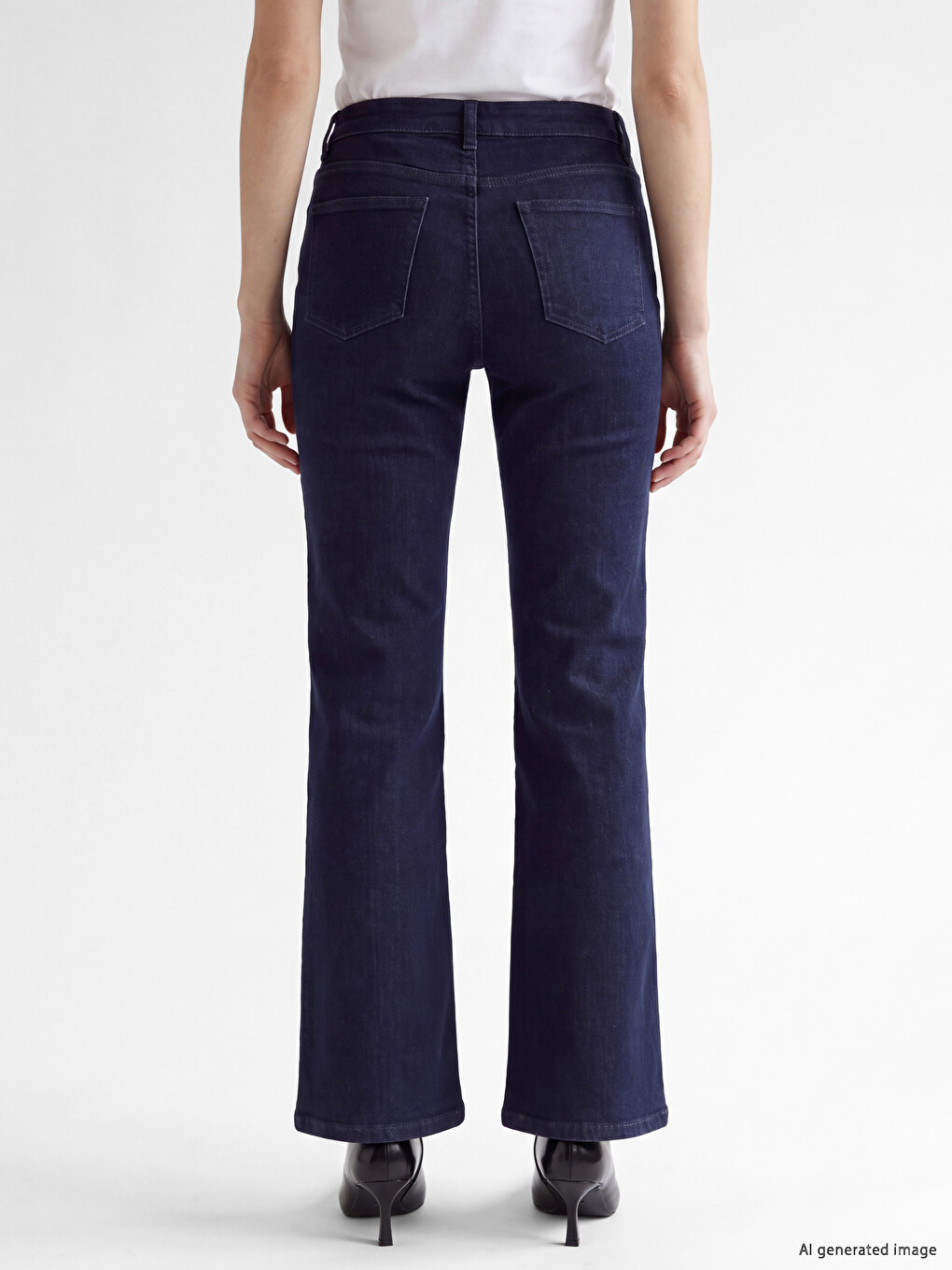 İndigo Flare Jean-3