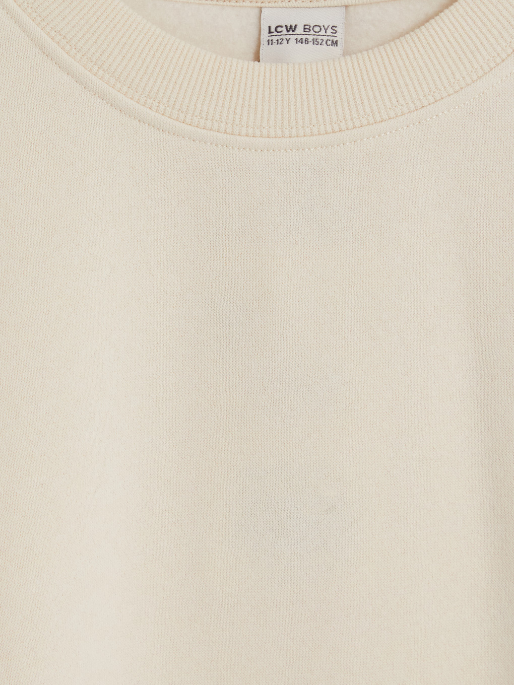 Djalë Bezhe Sweatshirt-1
