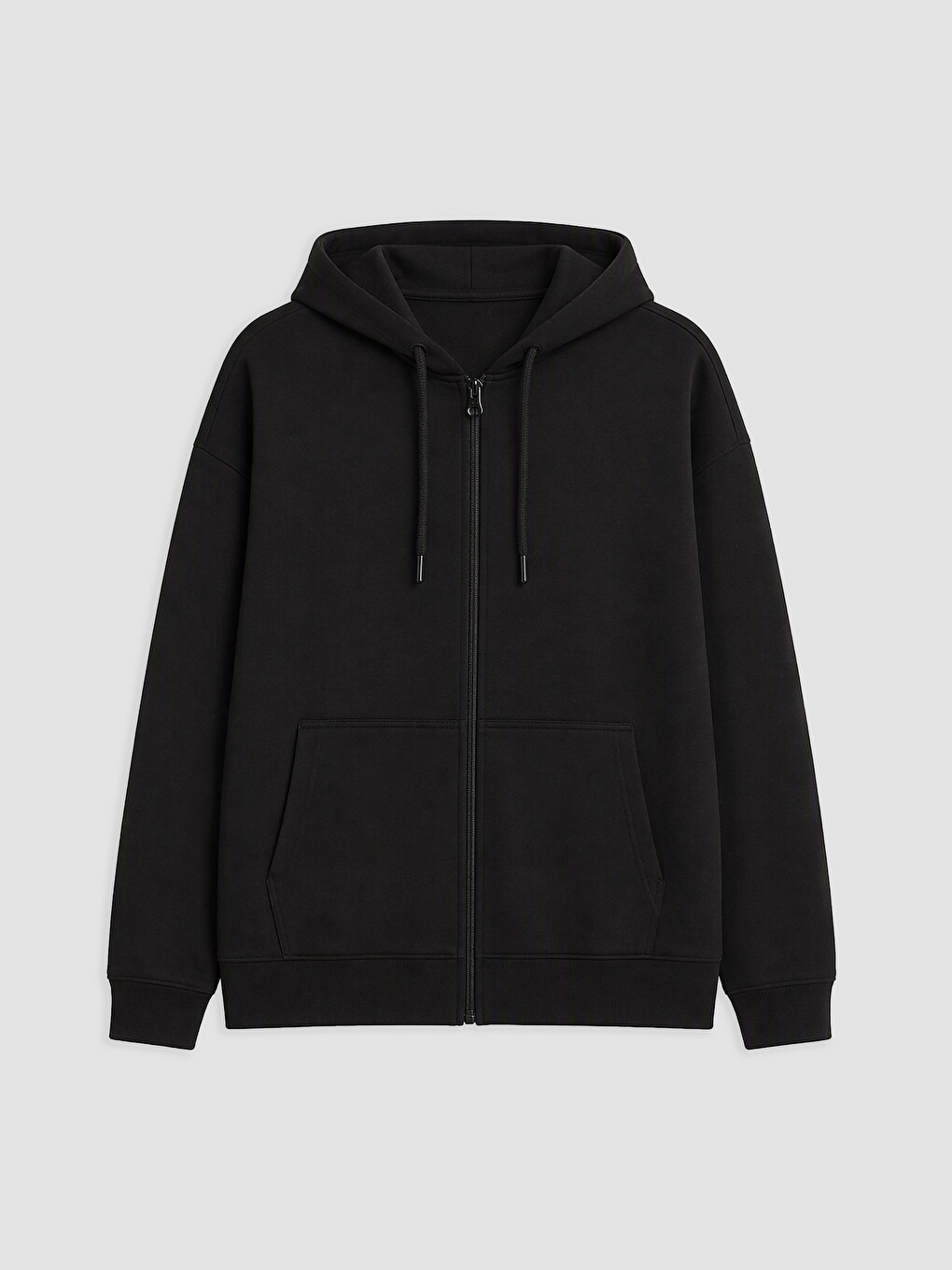 Soft Touch Oversize Women's Zip-up Sweatshirt