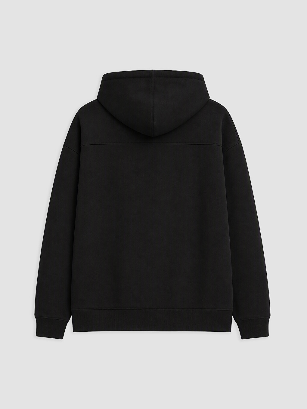 Soft Touch Oversize Women's Zip-up Sweatshirt-1