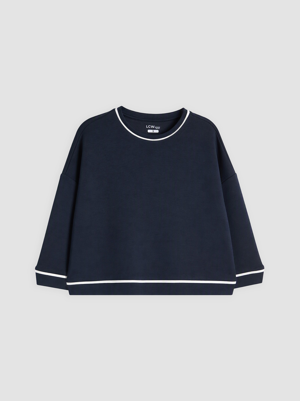Woman Navy Sweatshirt