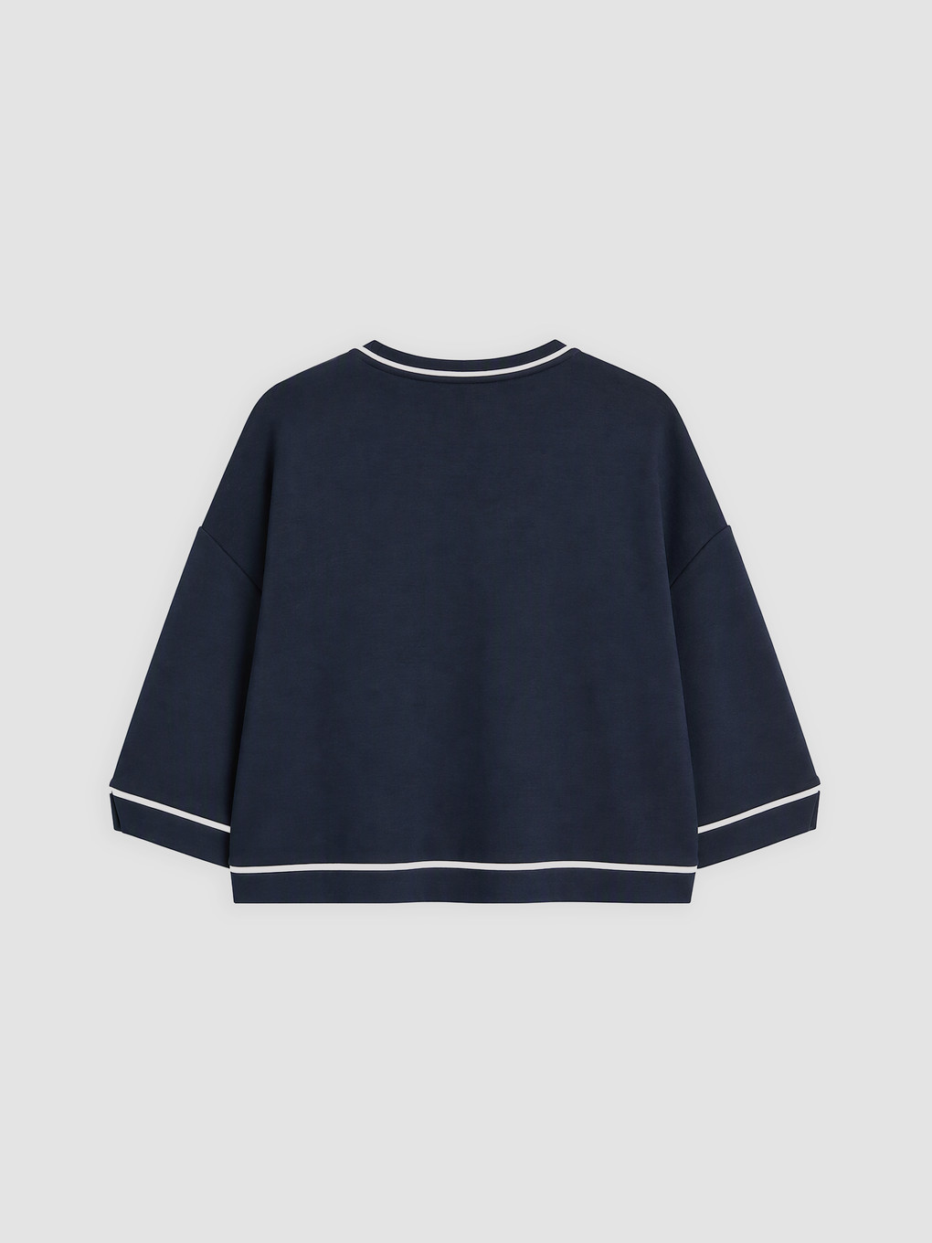 Woman Navy Sweatshirt-1