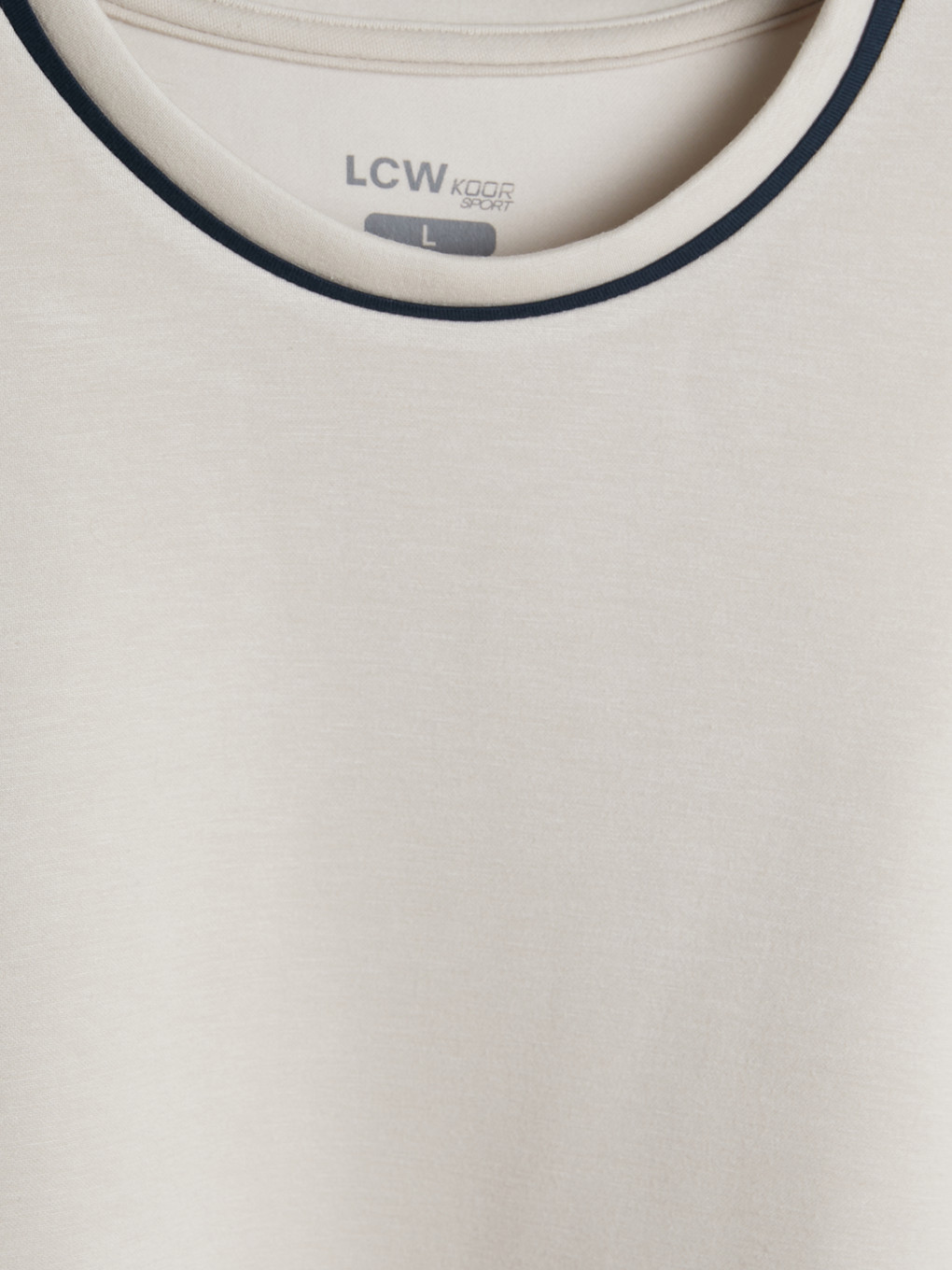 Woman Beige Sweatshirt-2