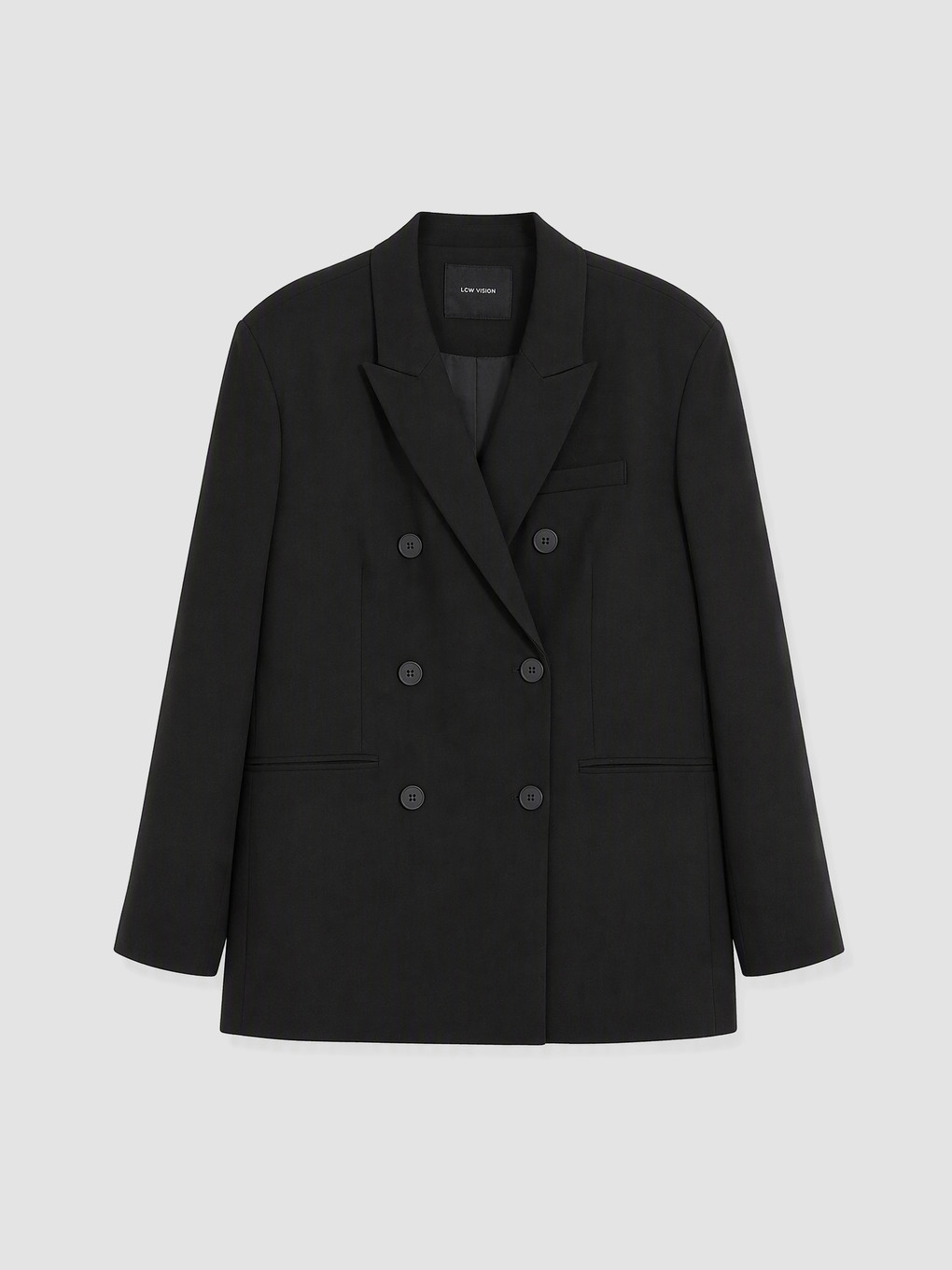 Woman Black Jacket