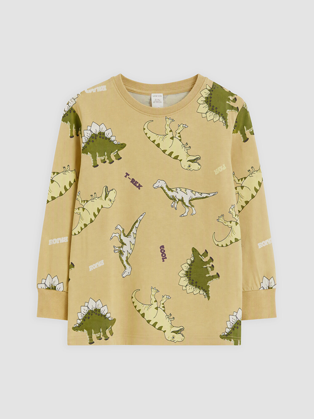 Boy Khaki Pyjama Set-1