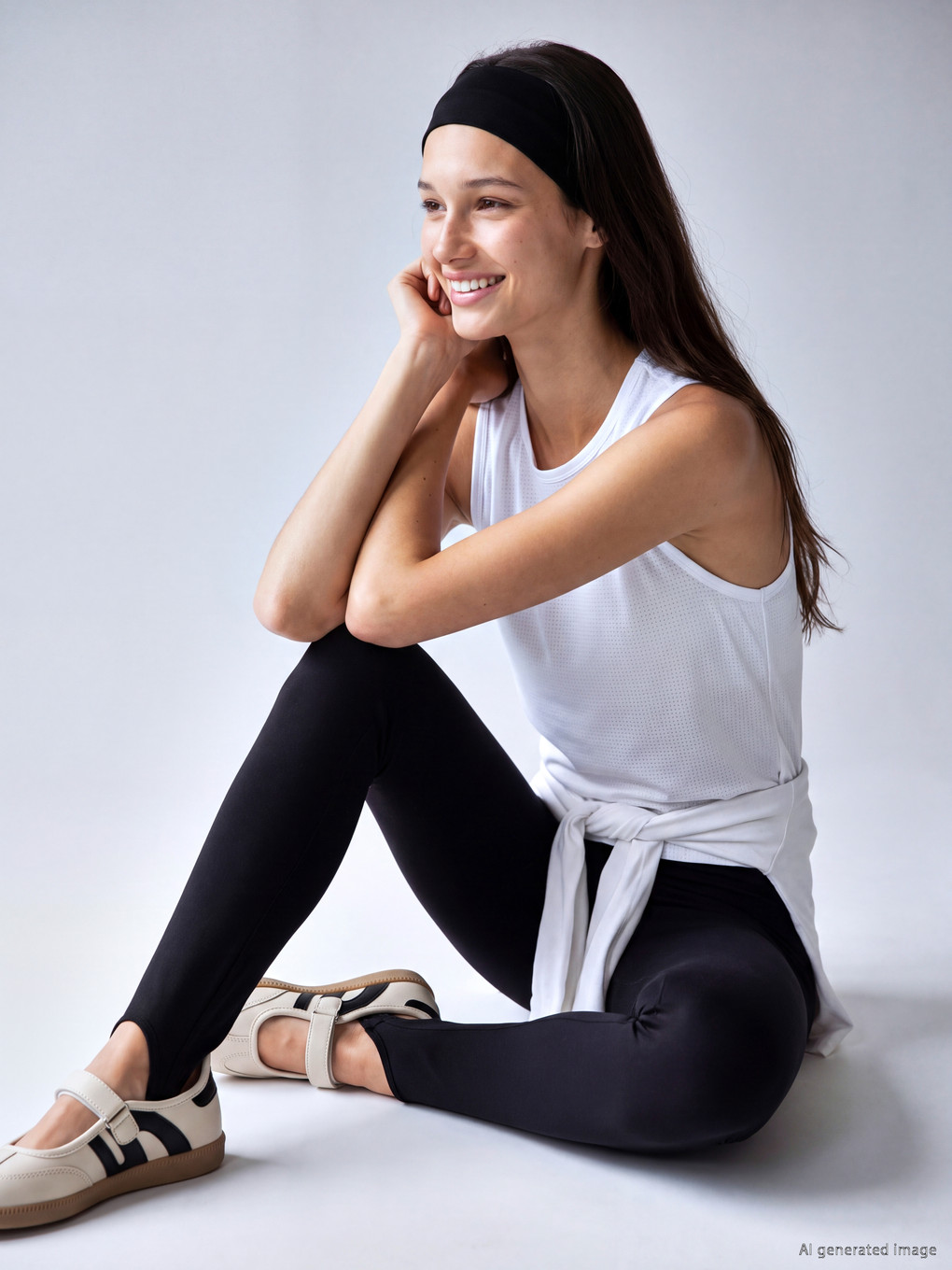 Athletisches Tanktop Mit Rundhalsausschnitt Für Damen