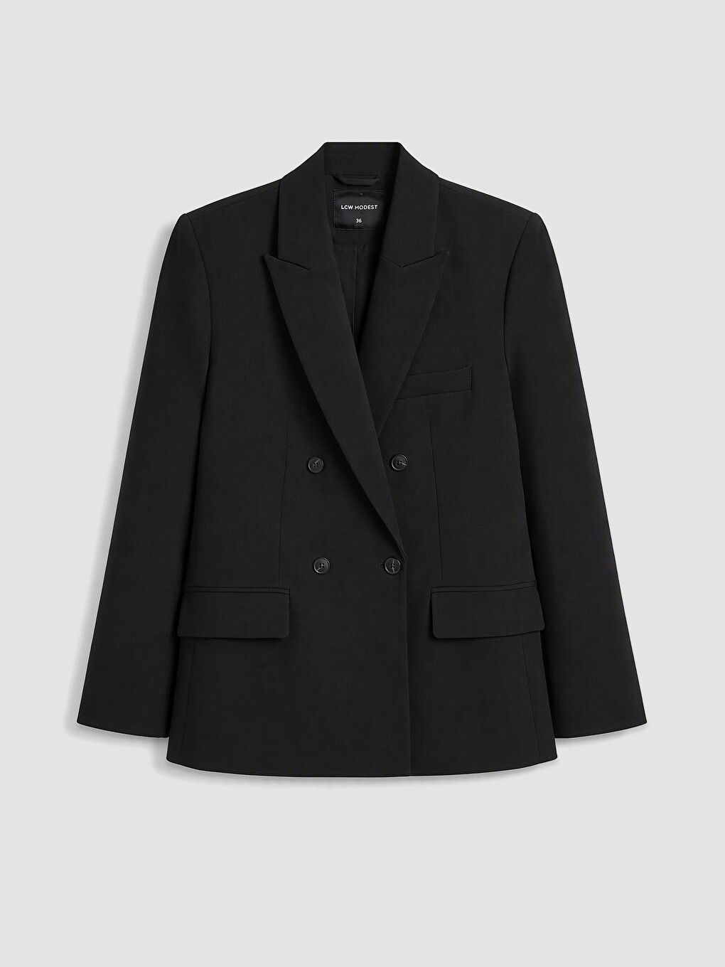 Woman Black Blazer