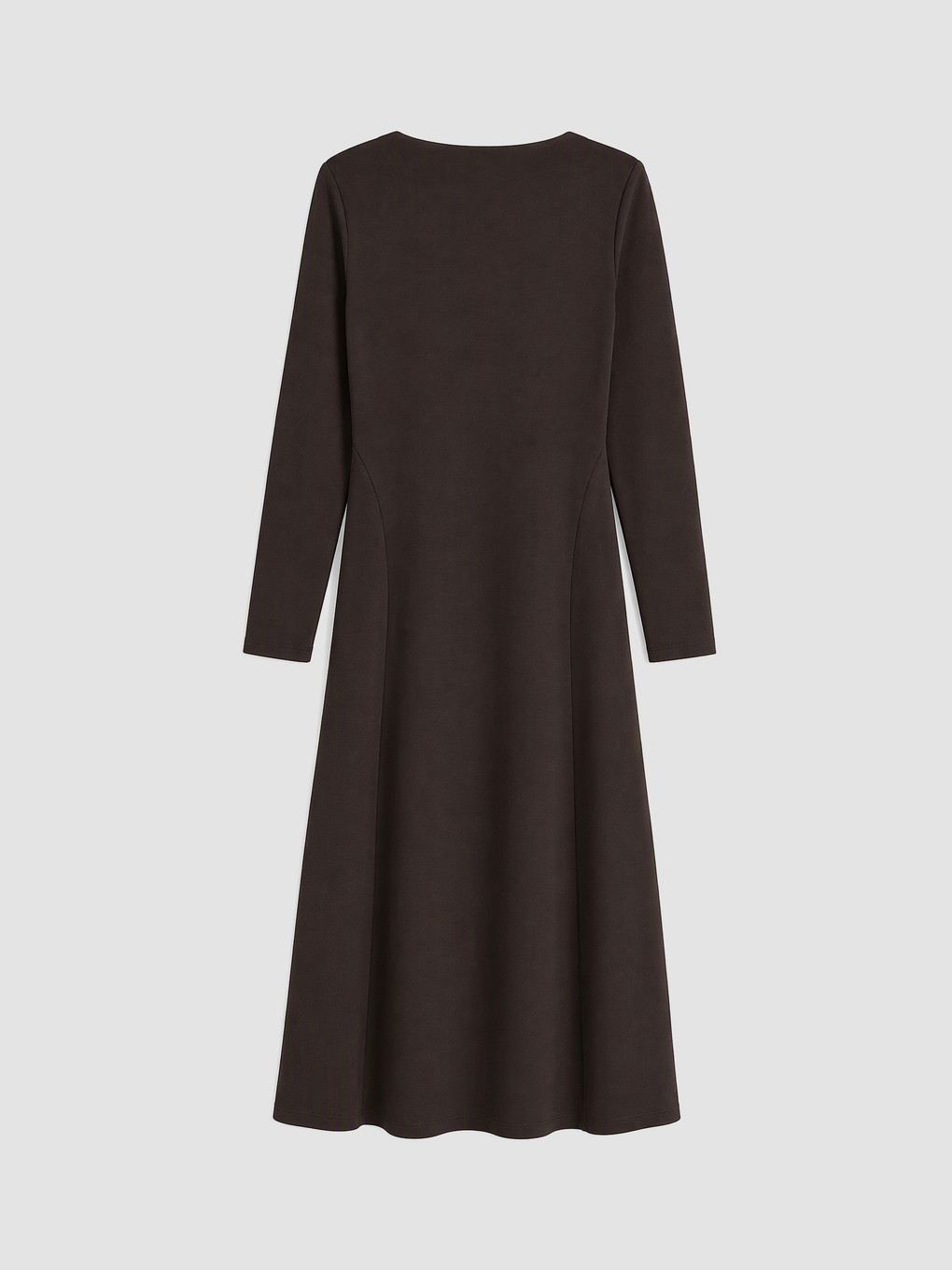 Fitted Waist Sweat Dress-2