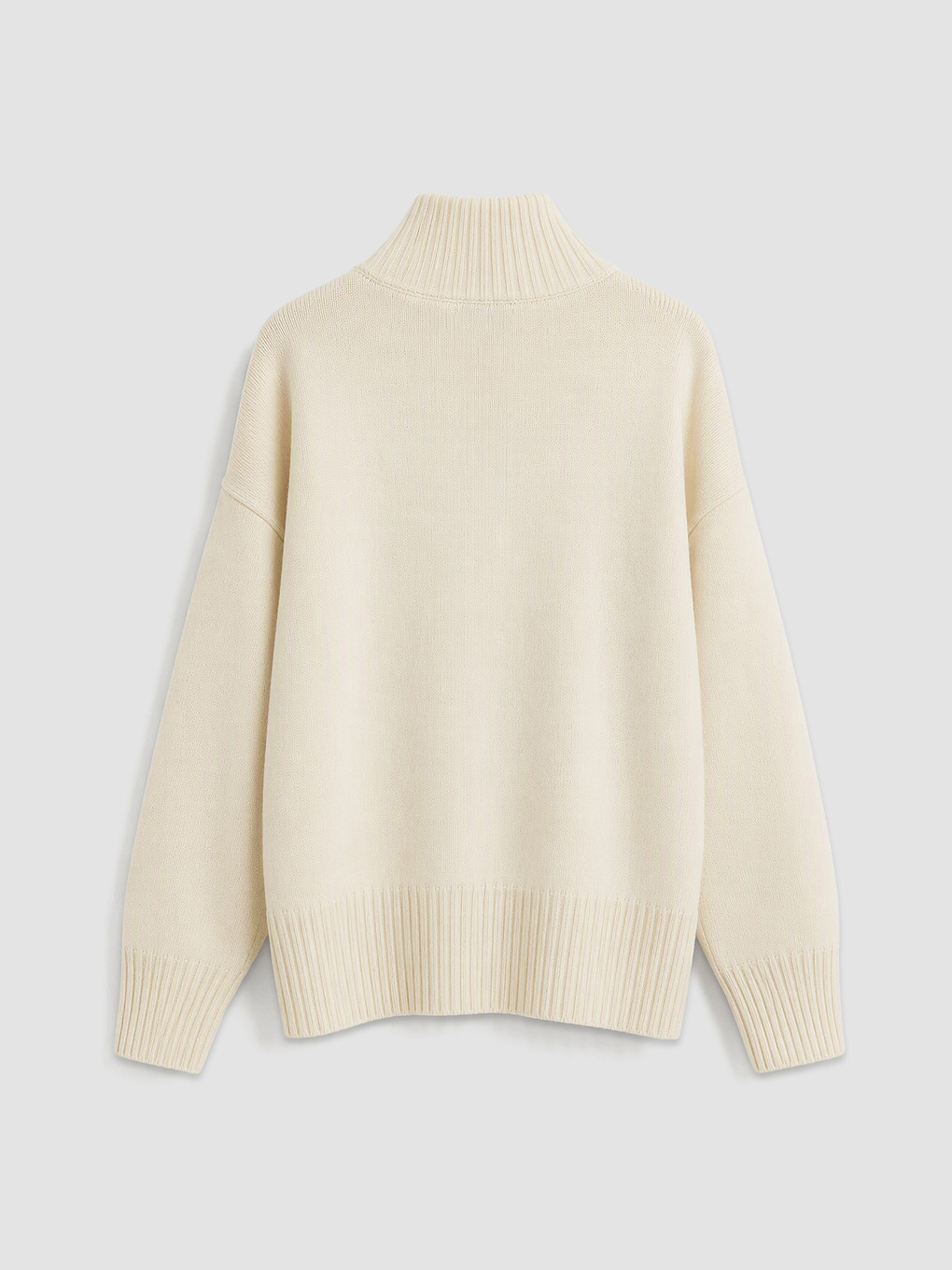 Woman Ecru Sweater-1