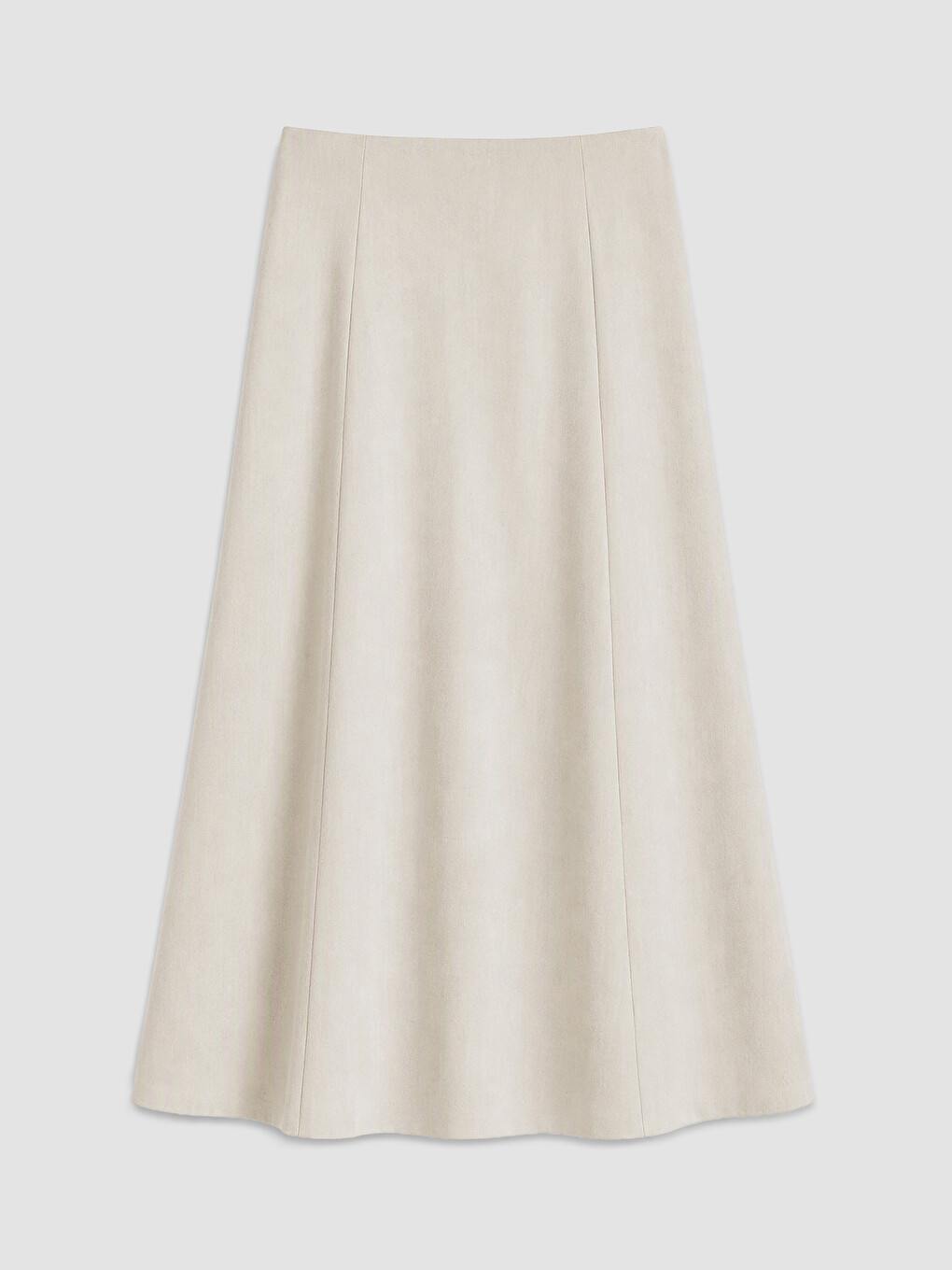 Zippered A-line Skirt-1