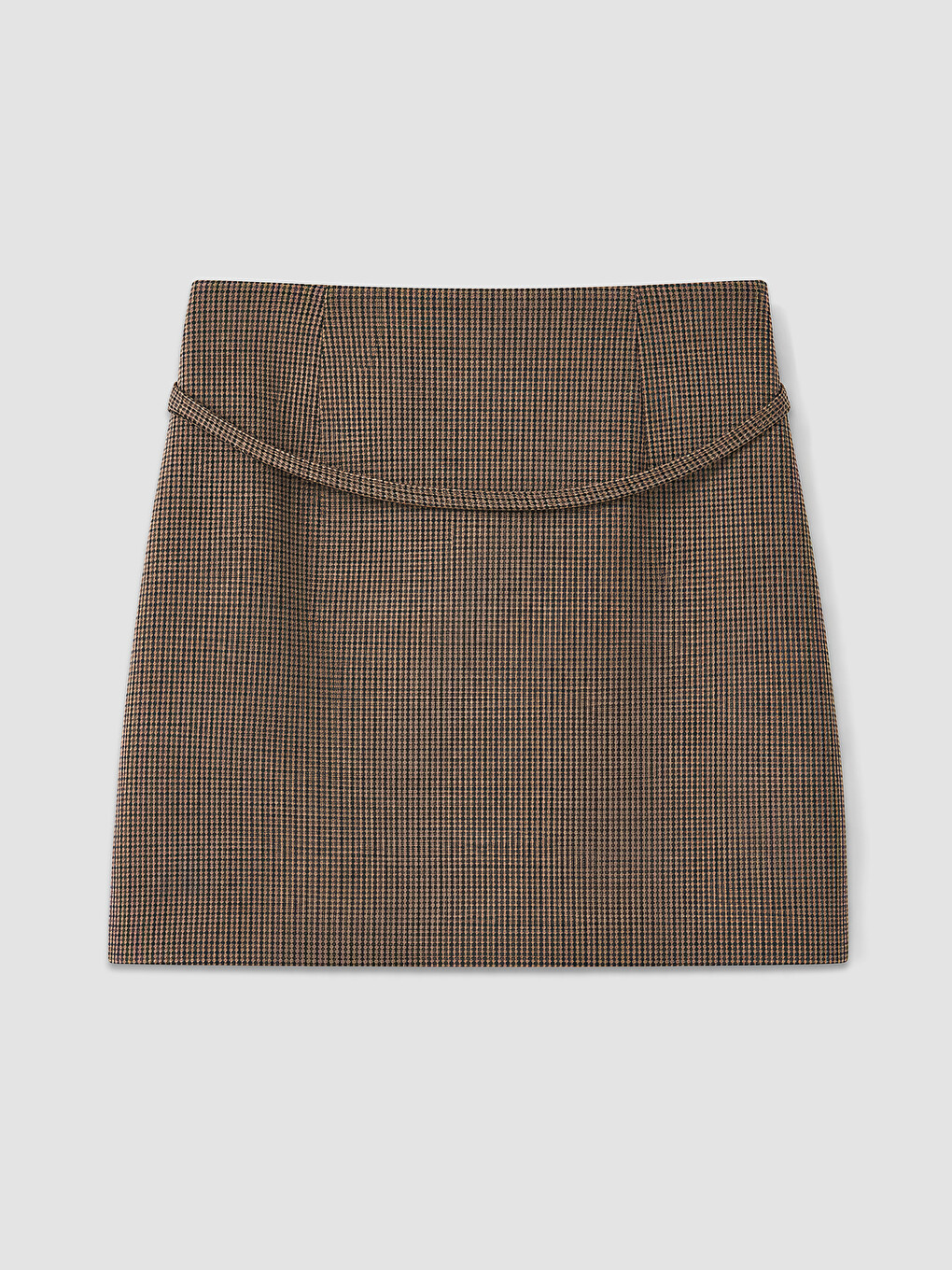 Woman Brown Skort-1