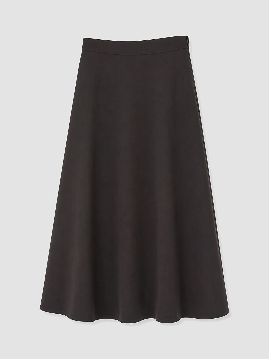 High Waist Poplin Balloon Skirt