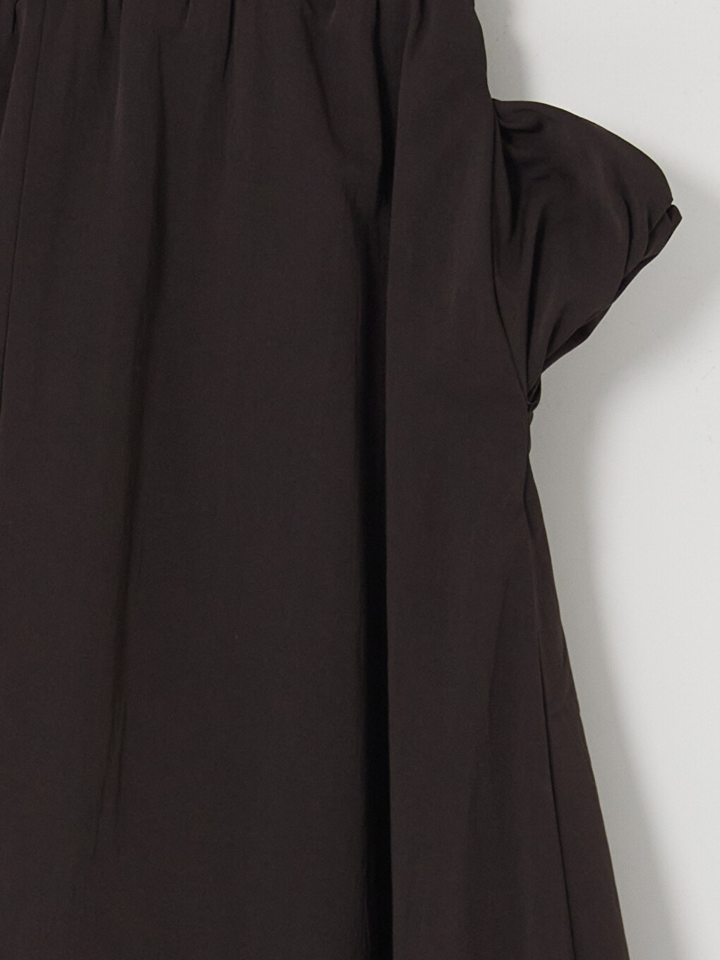High Waist Poplin Balloon Skirt-1