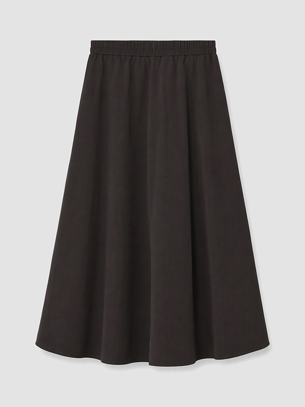 High Waist Poplin Balloon Skirt-2