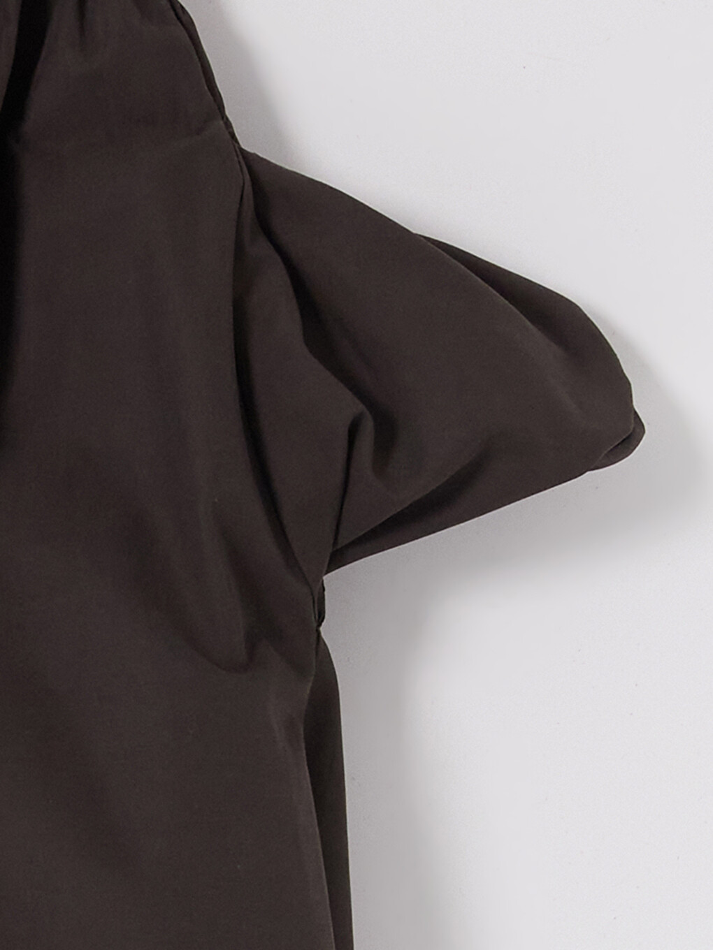 Kahverengi Beli Lastikli Poplin Kloş Etek-3