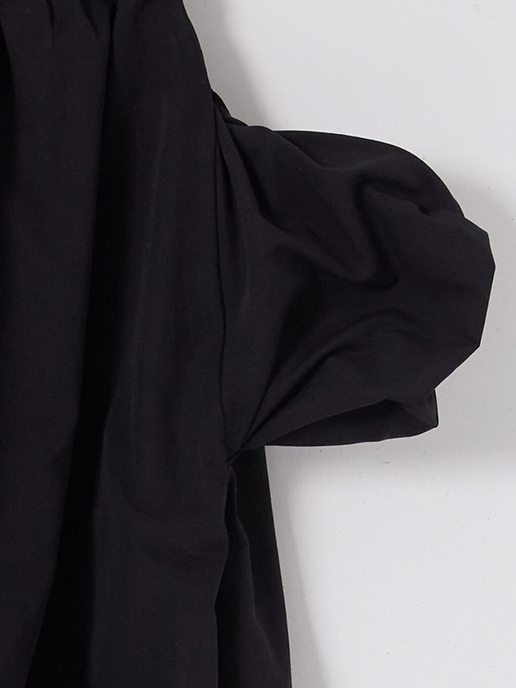 Siyah Beli Lastikli Poplin Kloş Etek-3
