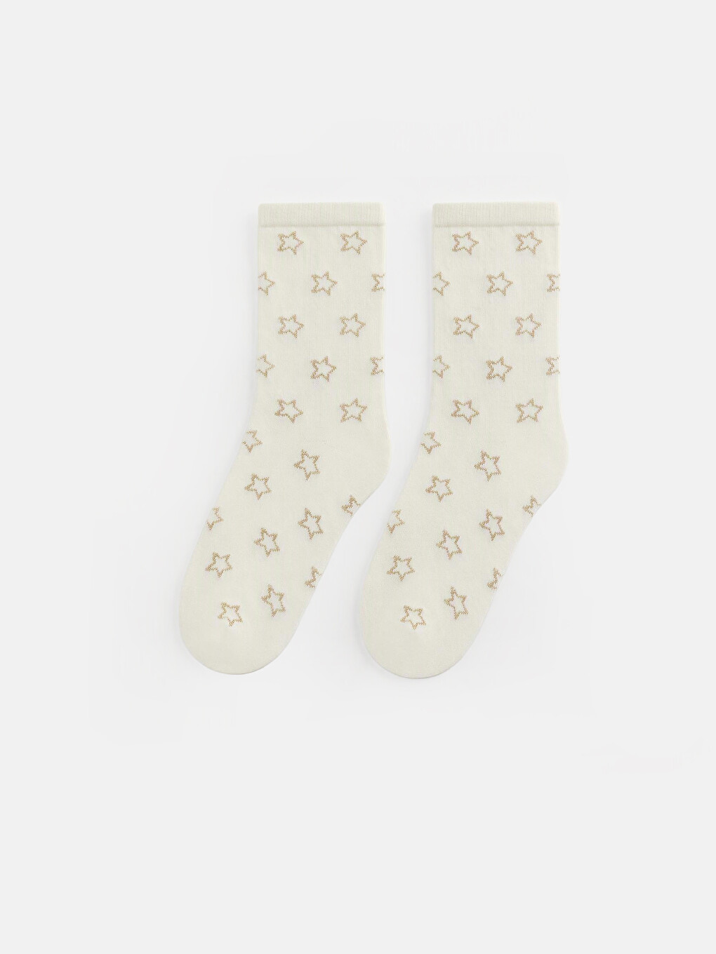 Star Patterned Women's Ankle Socks