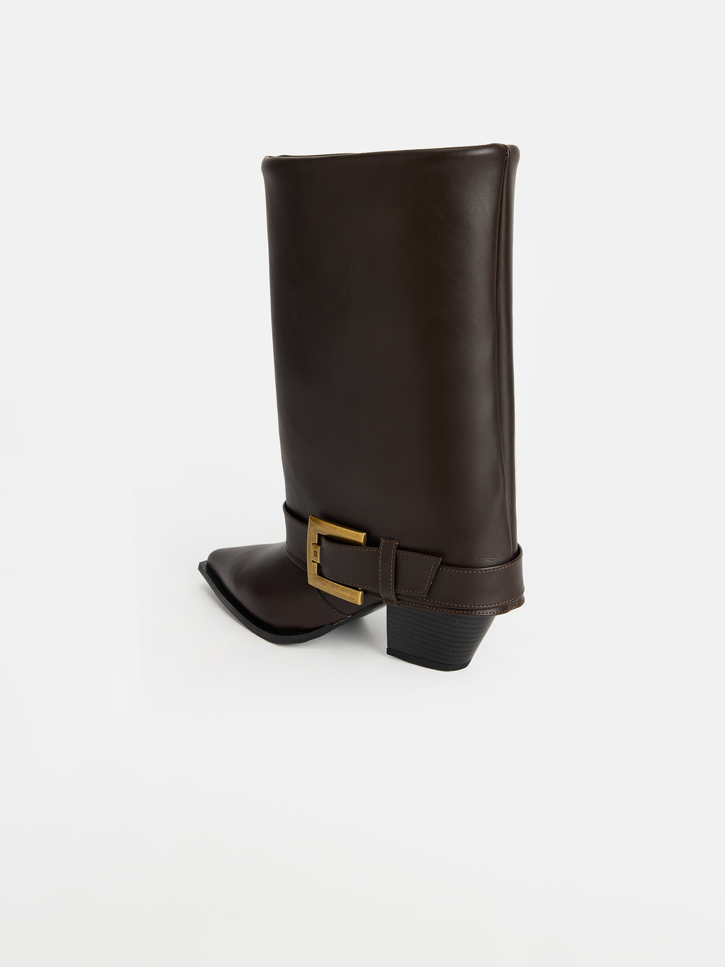 Pointed Toe Below Knee Women's Boots-2