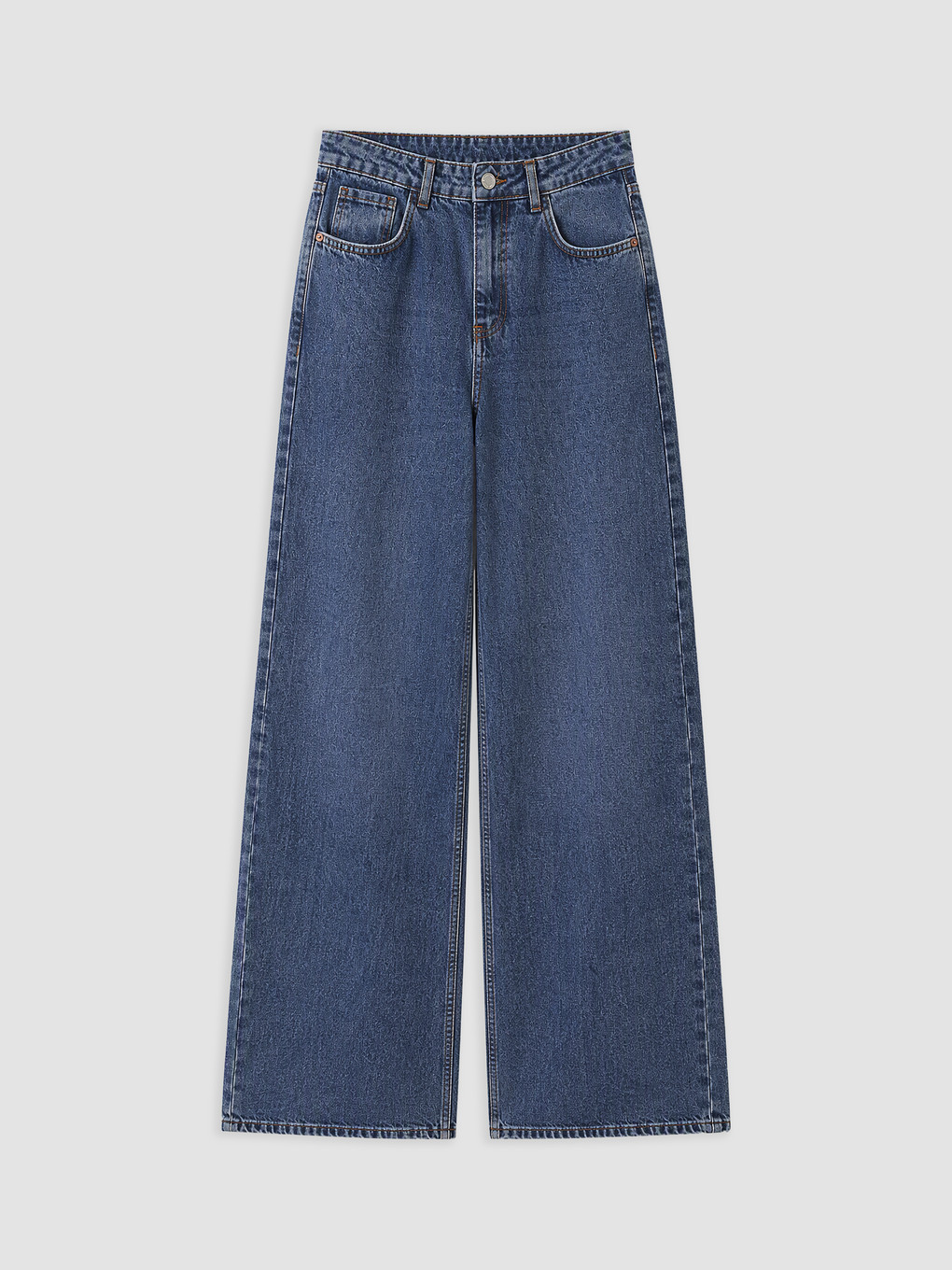Pocketed Wideleg Jean