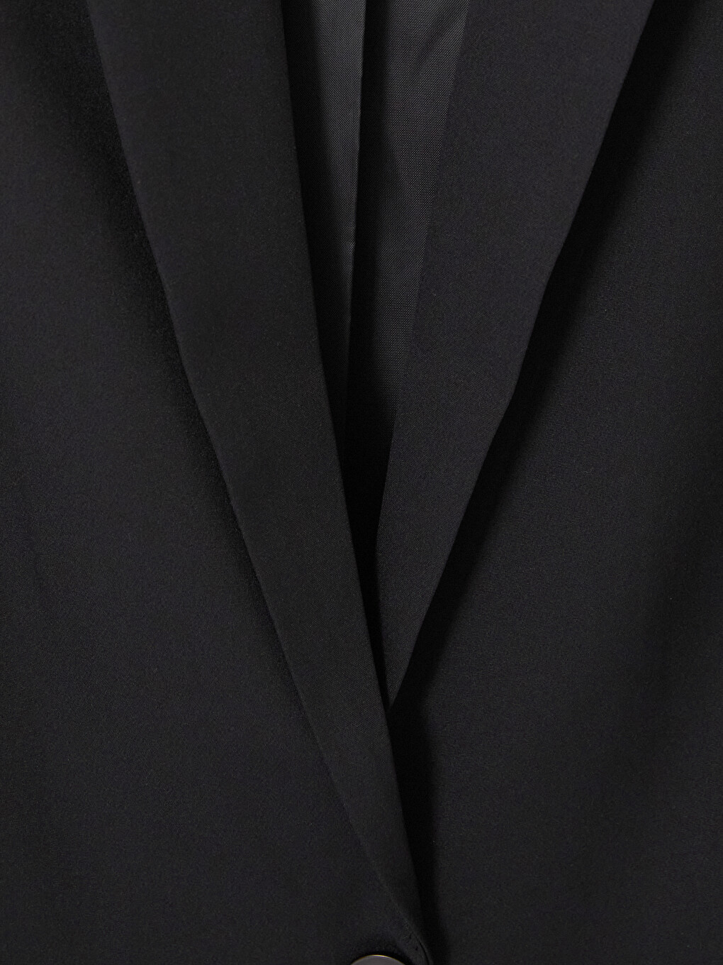 Siyah Püsküllü Kadın Blazer Ceket-2