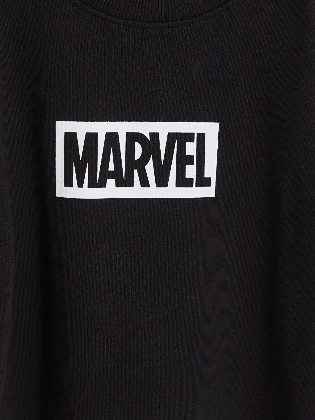 Siyah Marvel Beşiktaş Lisanslı Erkek Çocuk Kalın Sweatshirt-2
