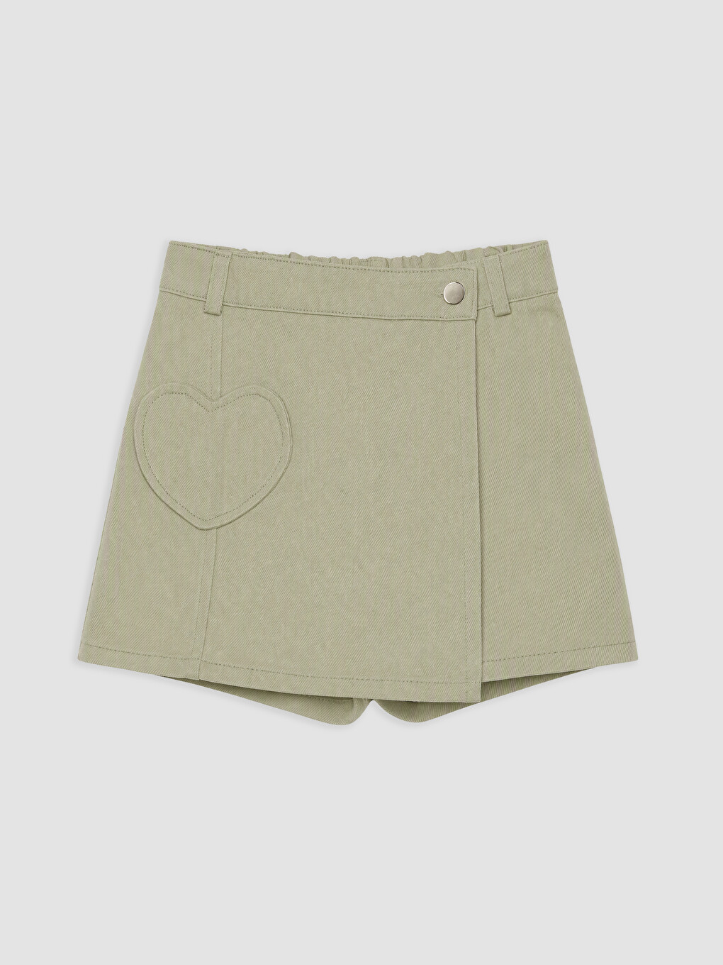 Girl Green Skort