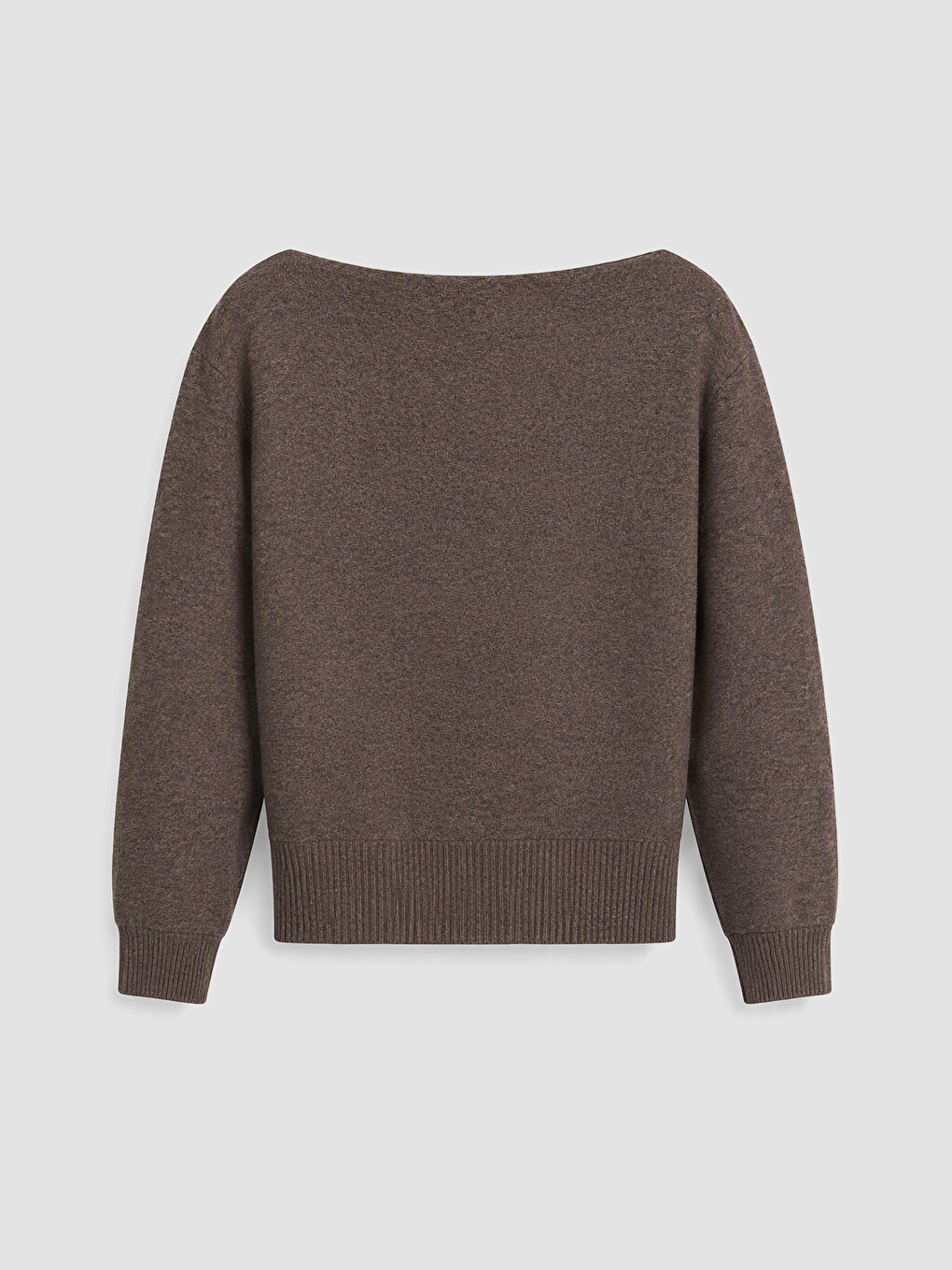 Slash Neck Women's Sweatshirt