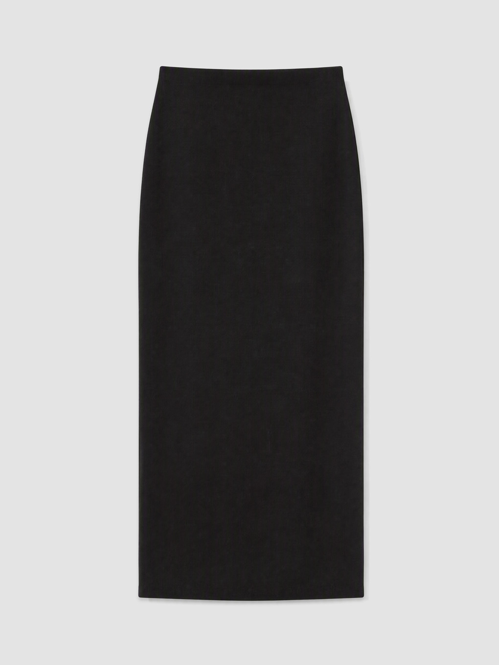 Elastic Waist Slit Skirt