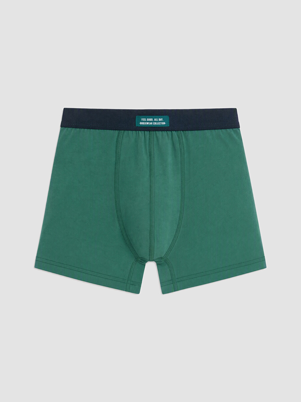 Gri Regular Pamuklu Erkek Boxer 3'lü-1