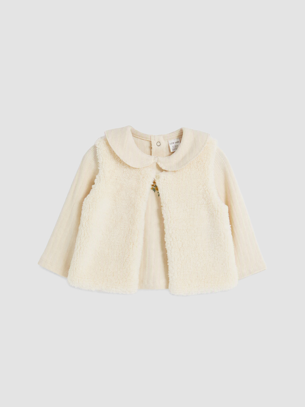 Baby Girl Ecru Set-1