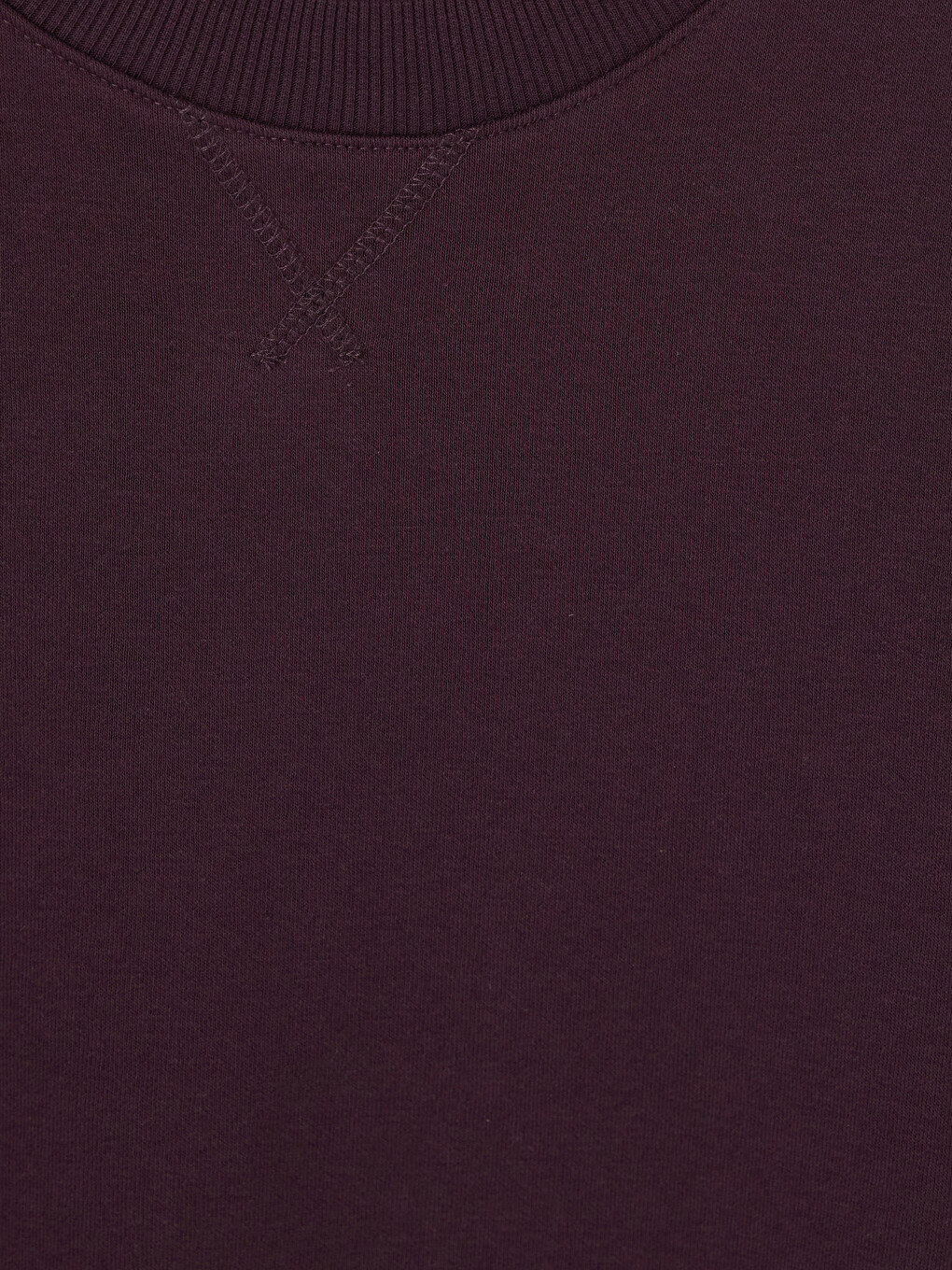 Mürdüm Bisiklet Yaka Erkek Sweatshirt-2