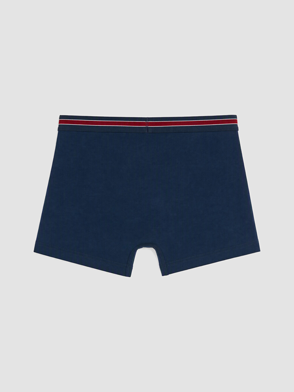 Bordo Pamuklu Esnek Erkek 3'lü Boxer Paket-4