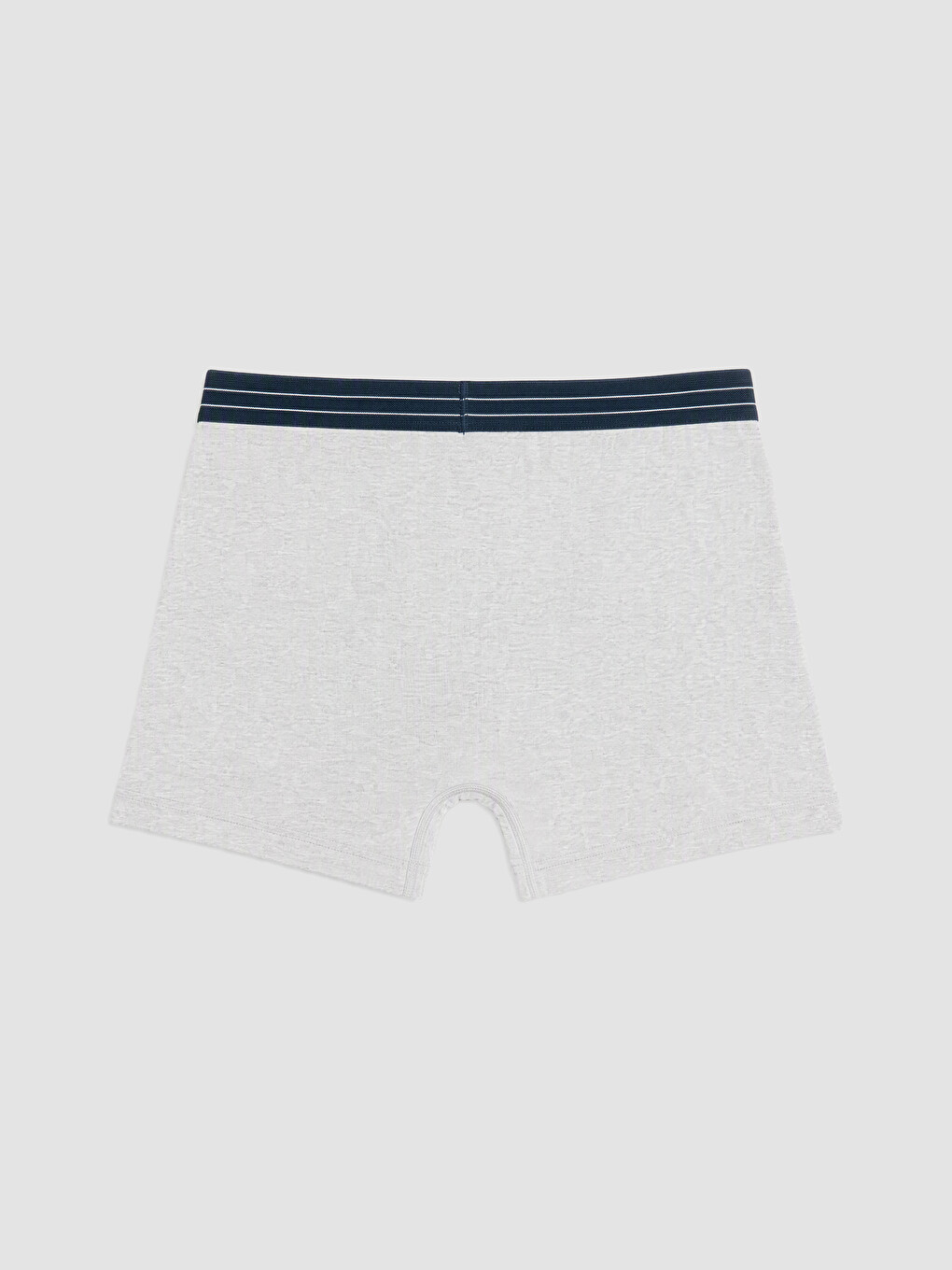 Lacivert Pamuklu Esnek Erkek Boxer 3'lü Paket-2