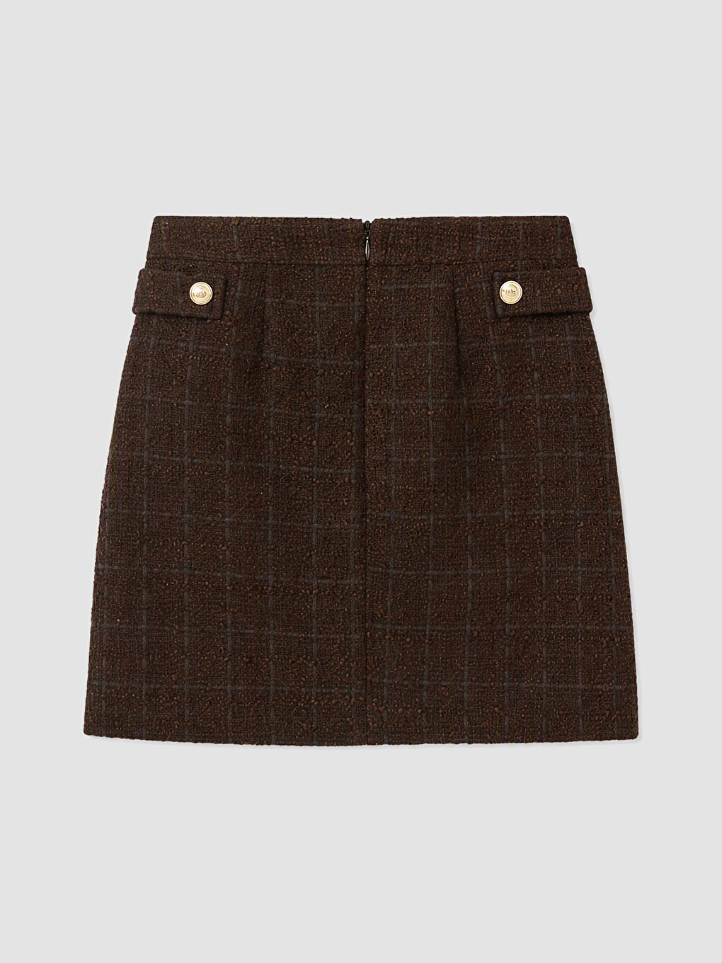 Tweed Mini Skirt-6