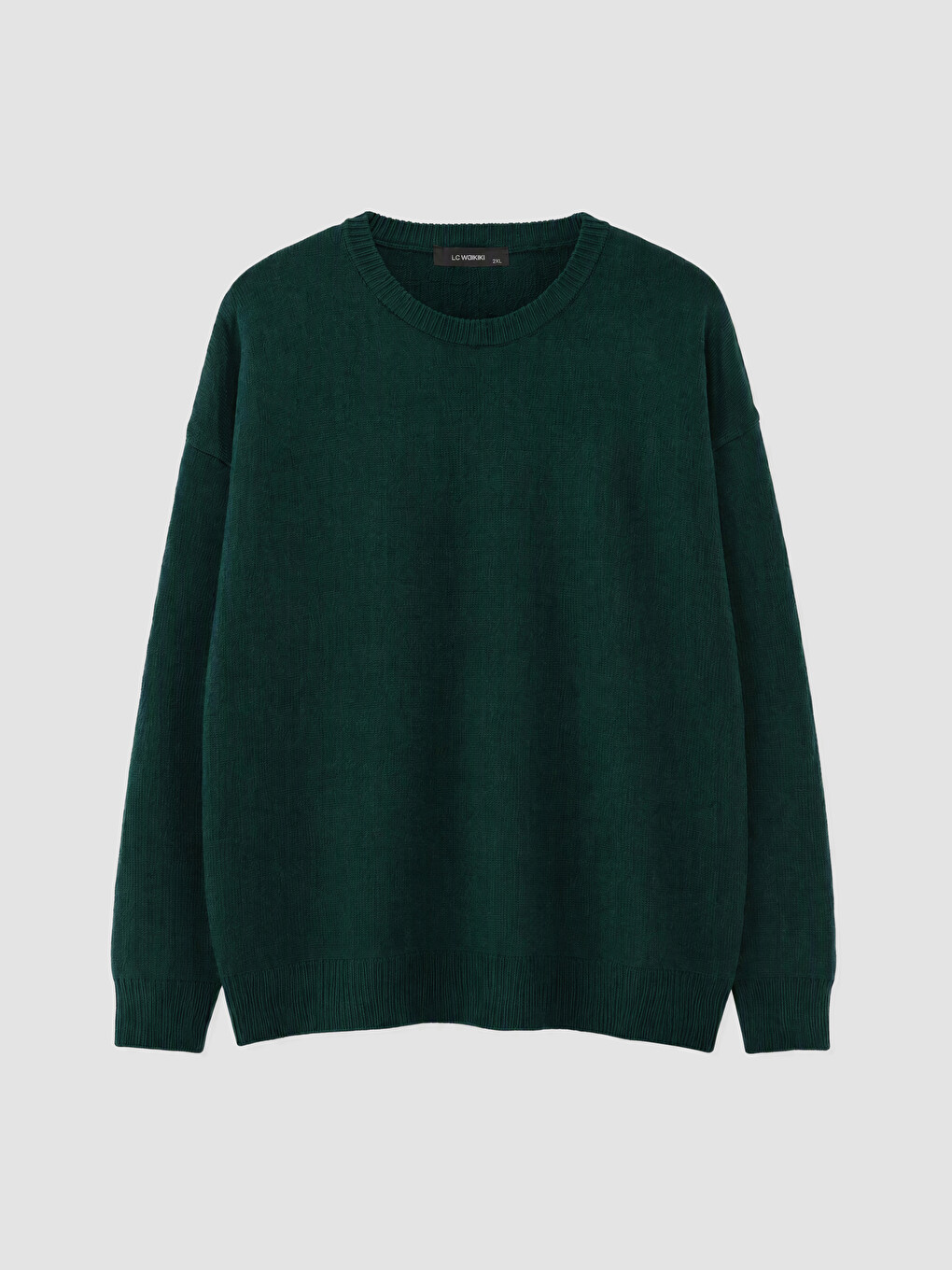 Plus Size Wool Blended Women's Sweater-2