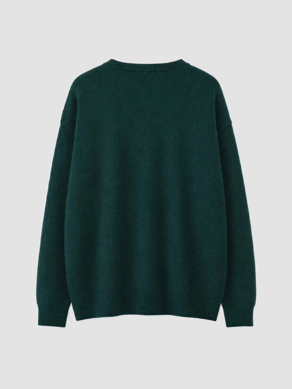 Plus Size Wool Blended Women's Sweater-3