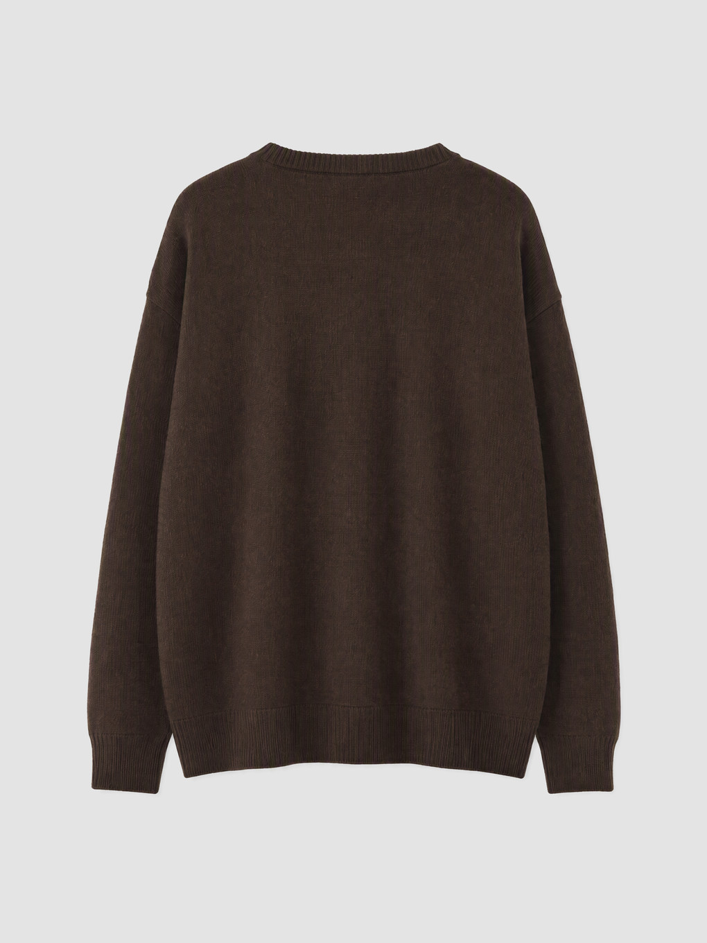 Plus Size Wool Blended Women's Sweater-3