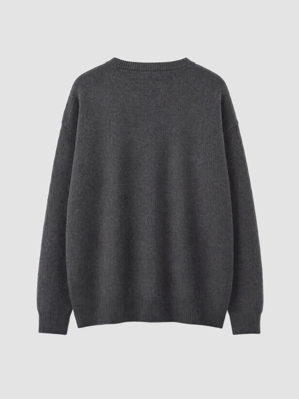 Plus Size Wool Blended Women's Sweater-3