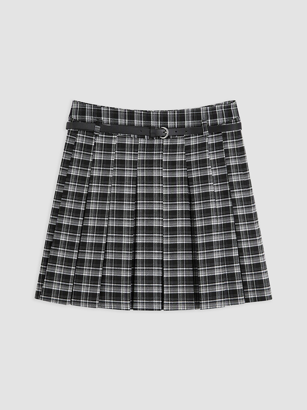 Woman Black Skirt