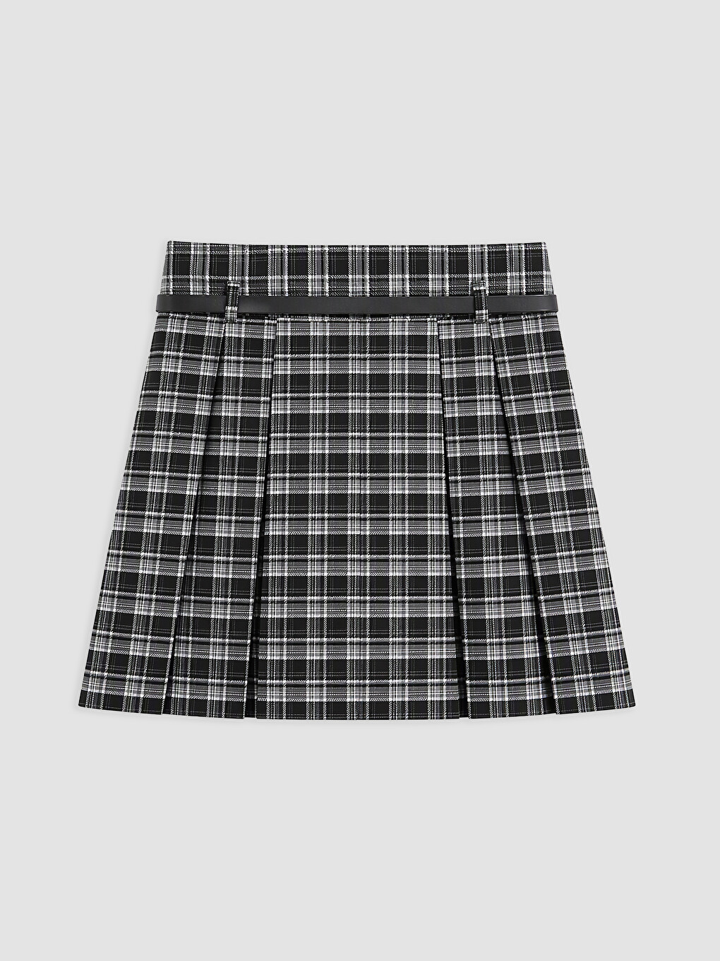 Woman Black Skirt-1