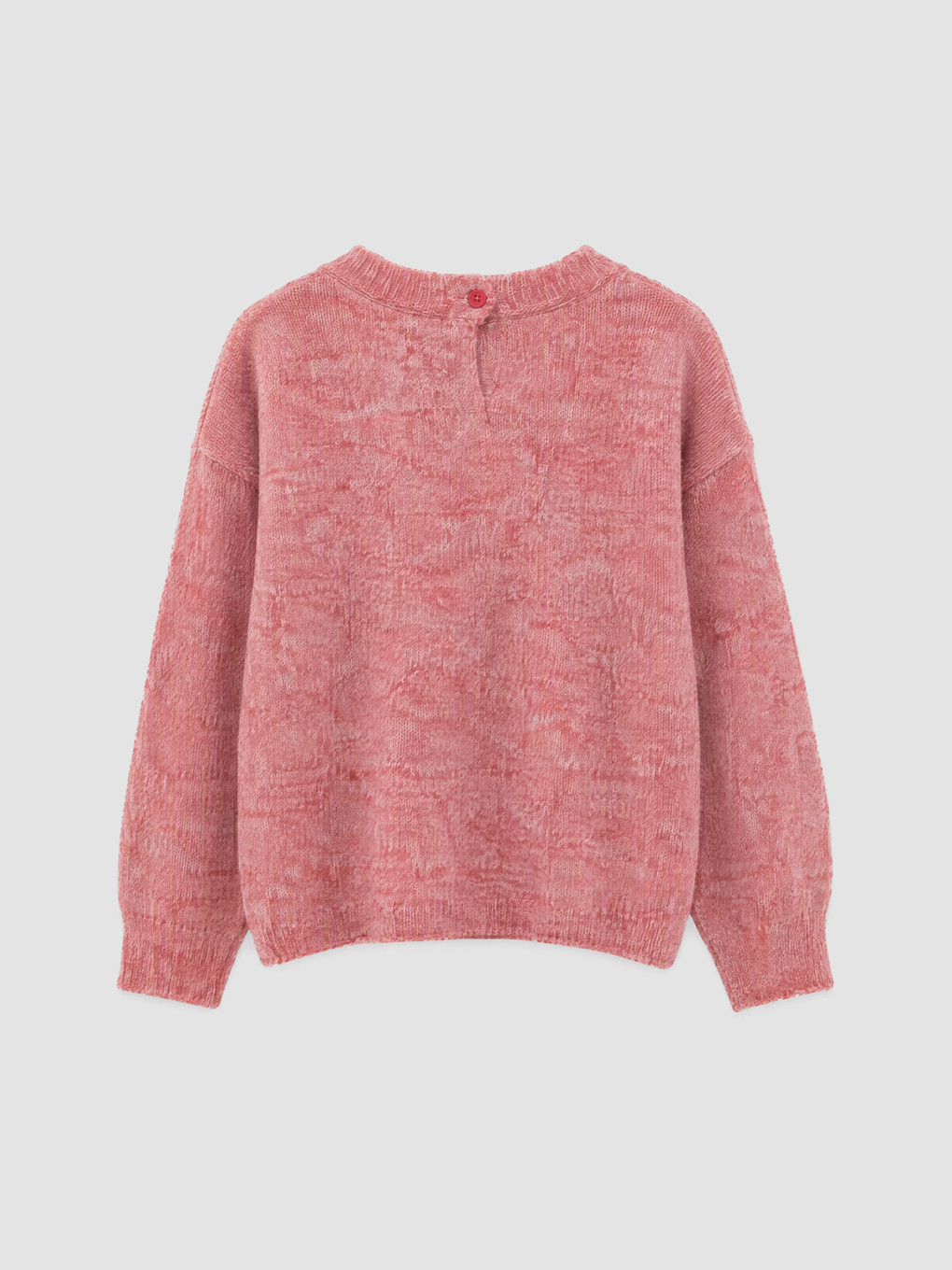 Crew Neck Girls' Knitwear Sweater-2