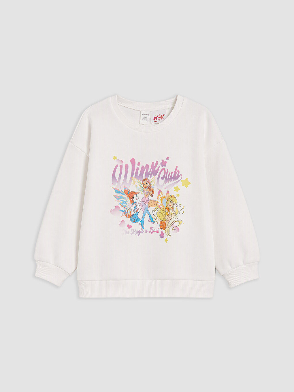 Girl Ecru Sweatshirt