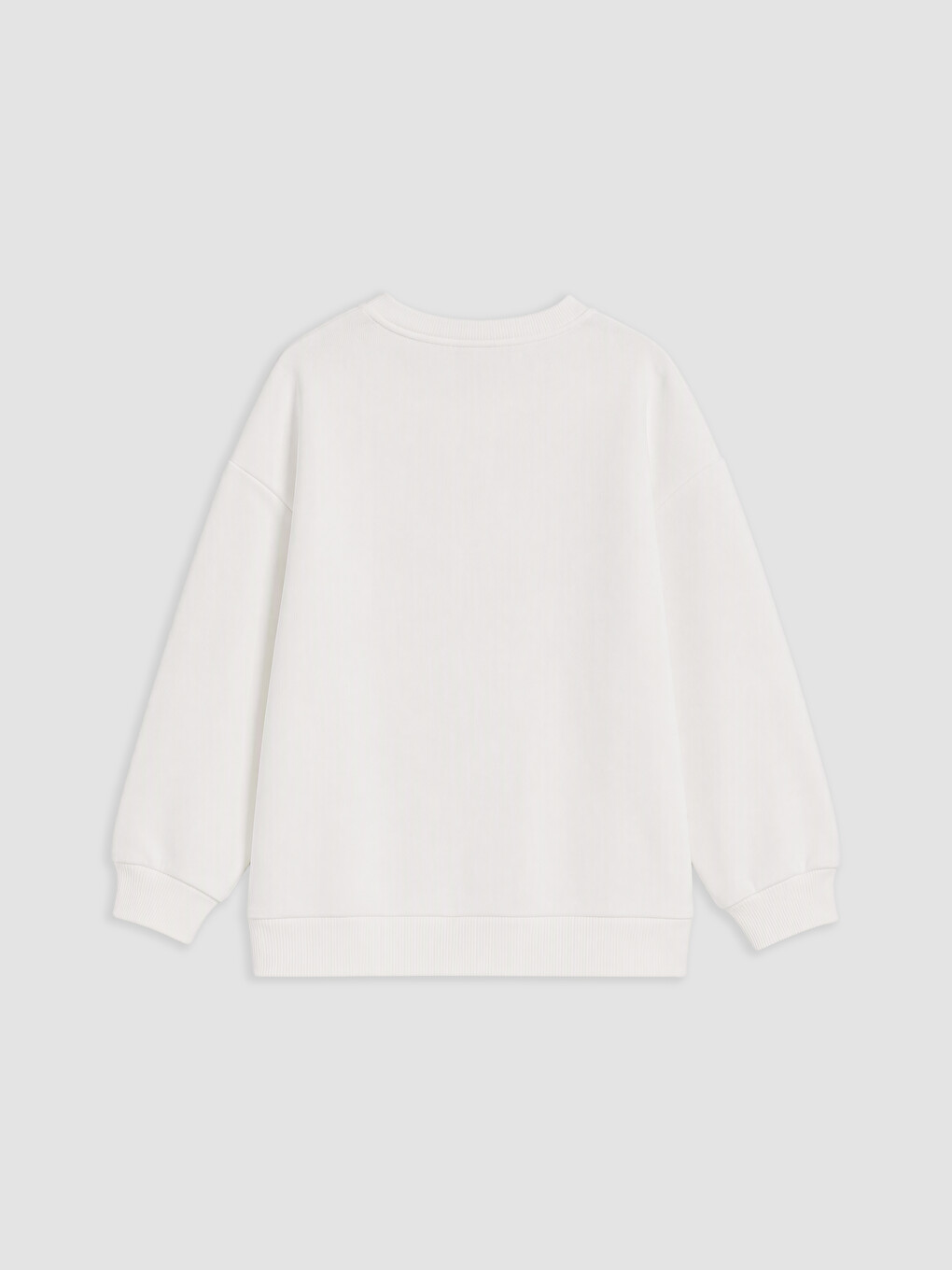 Girl Ecru Sweatshirt-2