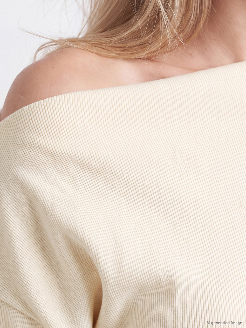 Slash Neck Ruched Blouse-2